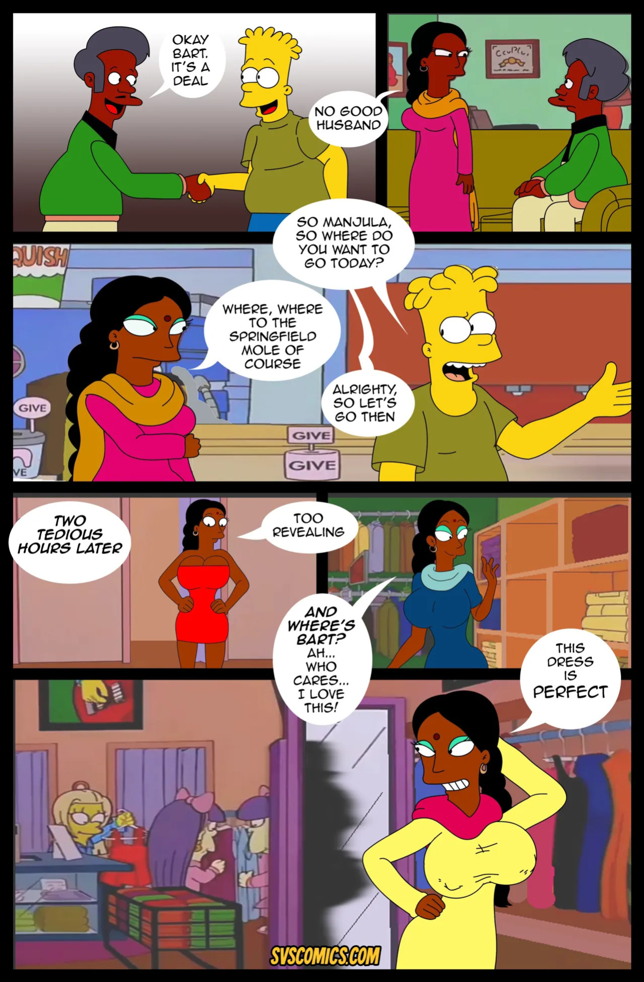 Manjula's Little Secret (The Simpsons) [SVSComics] [Ongoing]