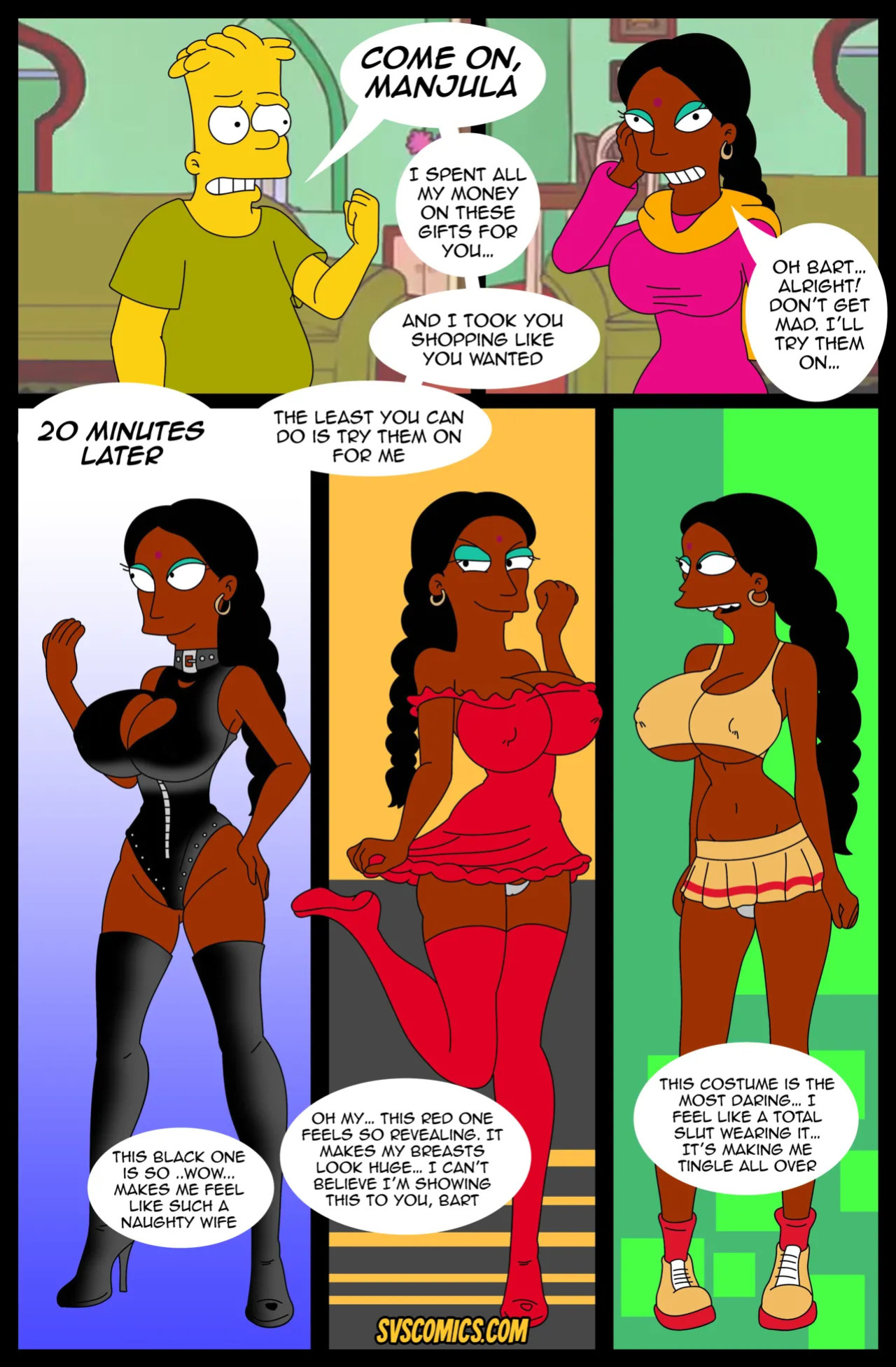 Manjula's Little Secret (The Simpsons) [SVSComics] [Ongoing]