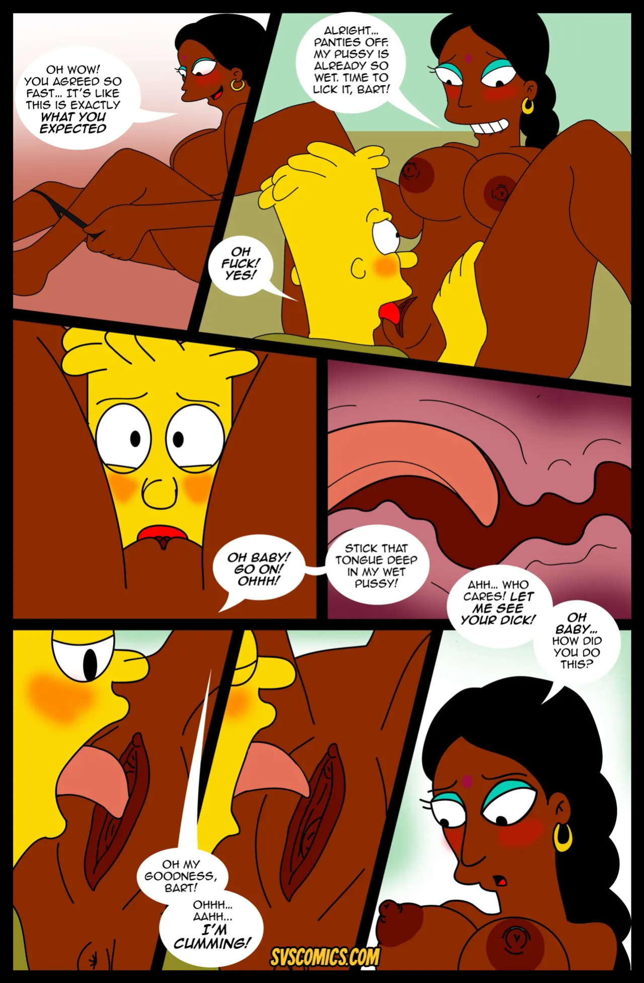 Manjula's Little Secret (The Simpsons) [SVSComics] [Ongoing]