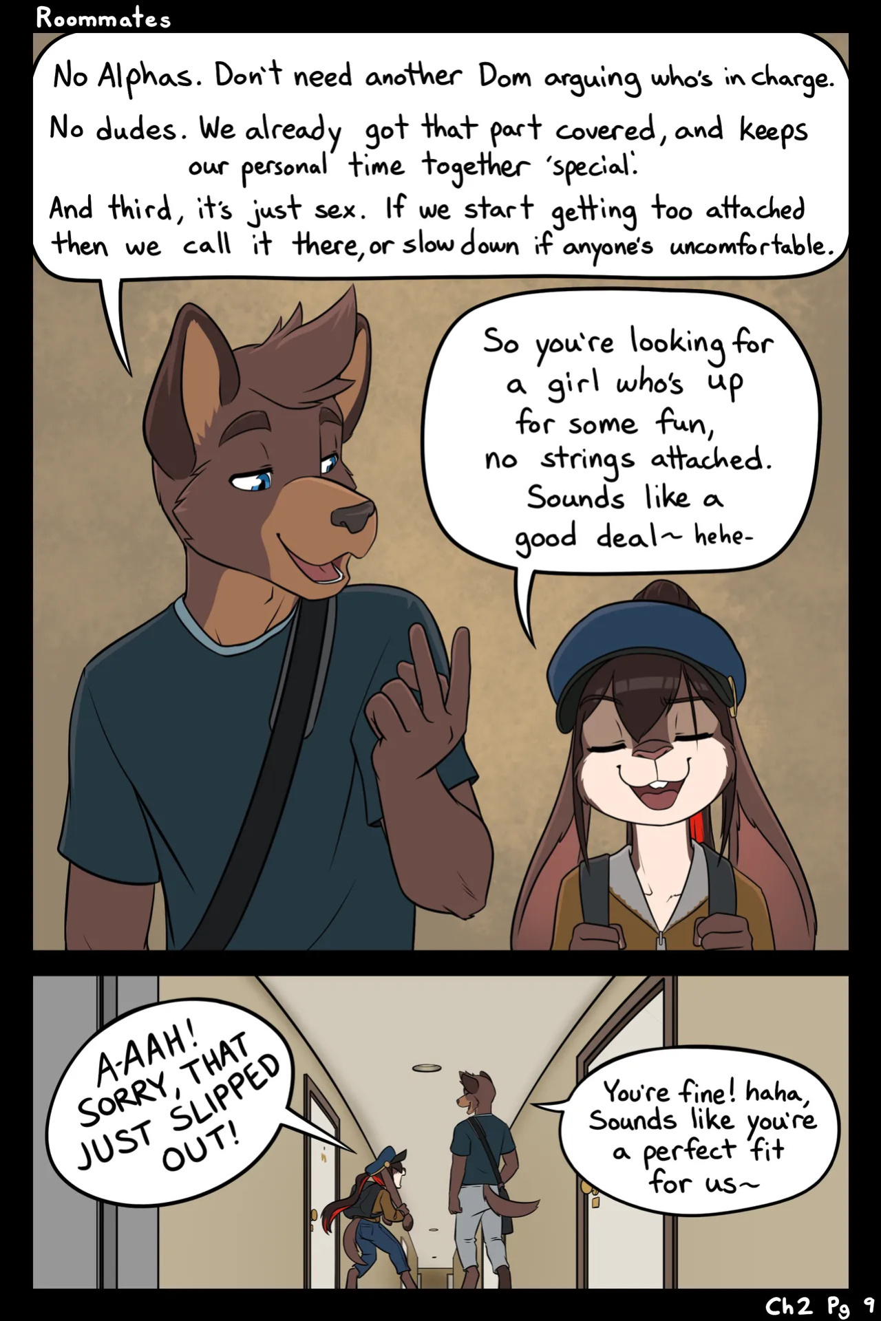 [Black-Kitten] RoomMates: Chapter 2 [Ongoing]