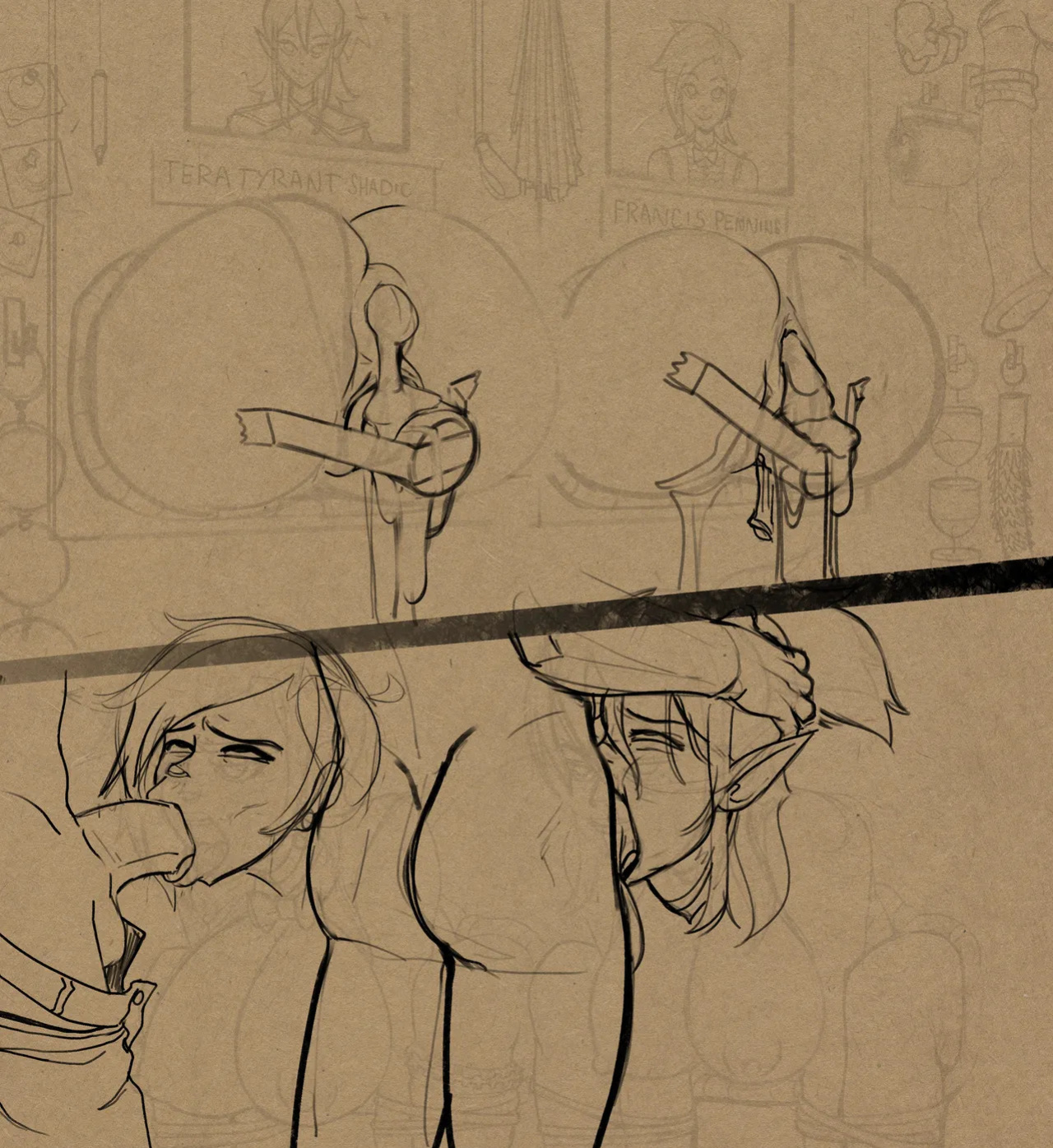 [MrPenning] Tera & Francis Through Wall