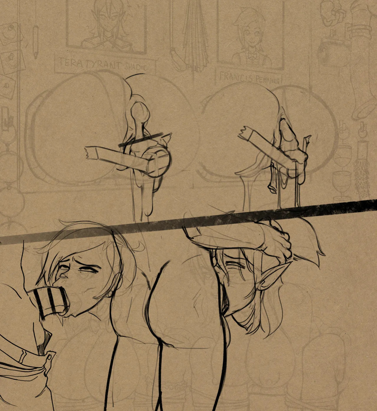 [MrPenning] Tera & Francis Through Wall