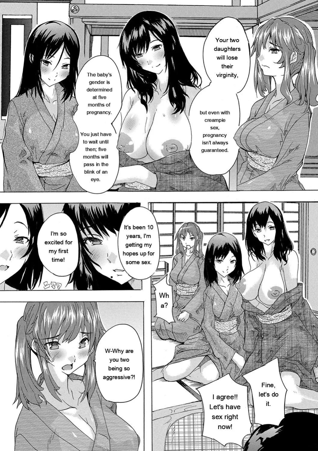 [Natsuka Q-ya] Haramase!! Ninshin Paradise [Digital][Eng][MTL]