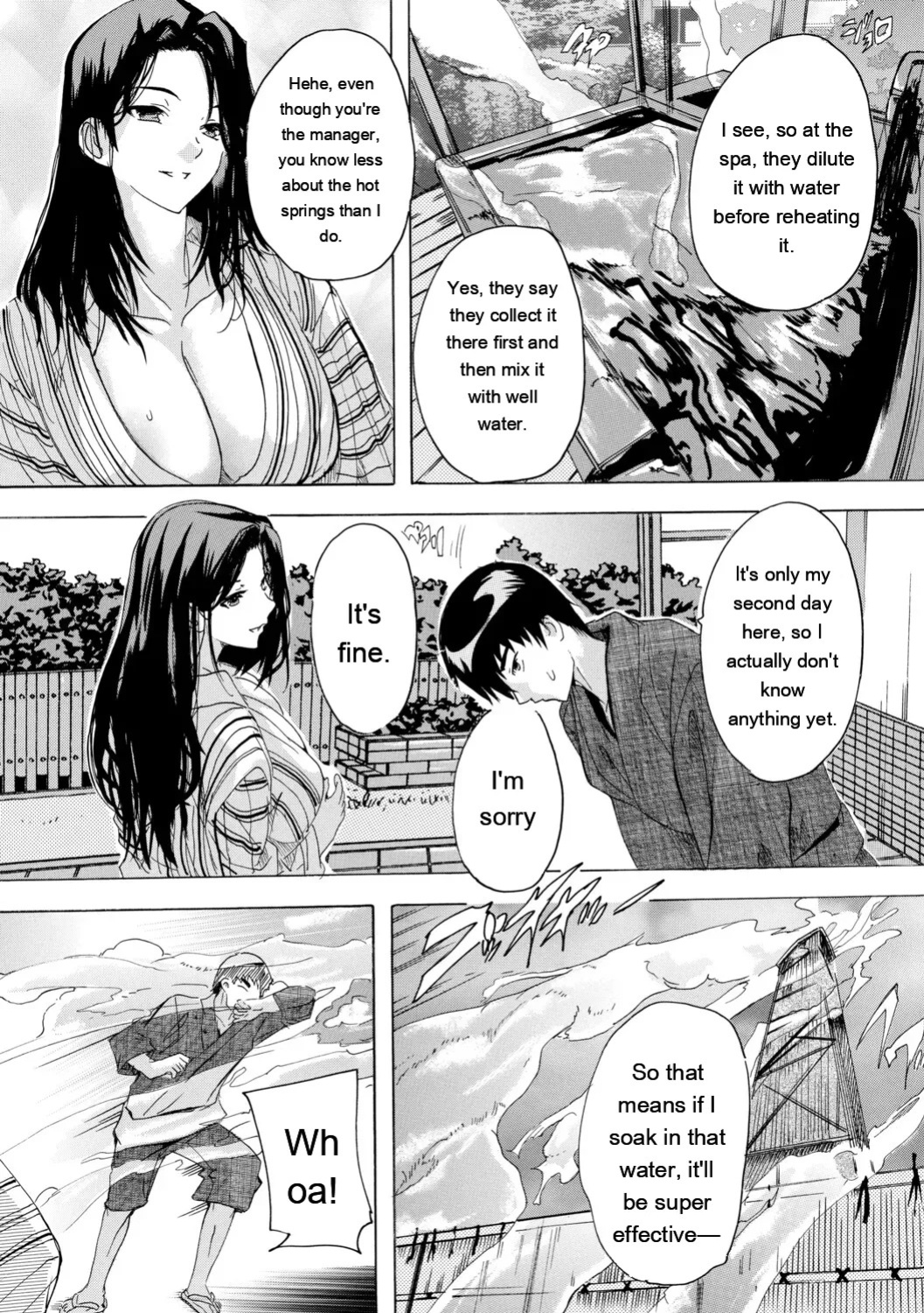 [Natsuka Q-ya] Haramase Oppai Onsen [Digital][Eng][MTL]