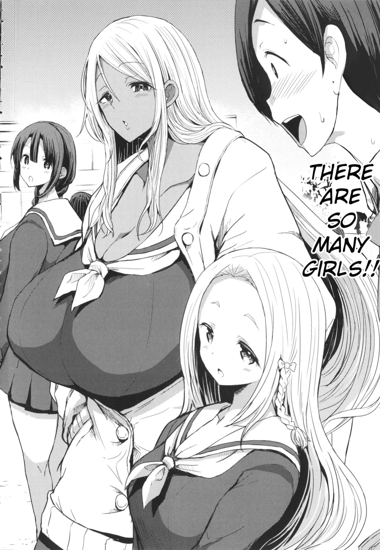 [Bu-chan] JK Bitch darake no Joshikou ni Danshi wa Boku 1-ri datta kedo Zetsurin datta node Futsuu ni Daijoubu datta Hanashi [English] [hardcase8translates]