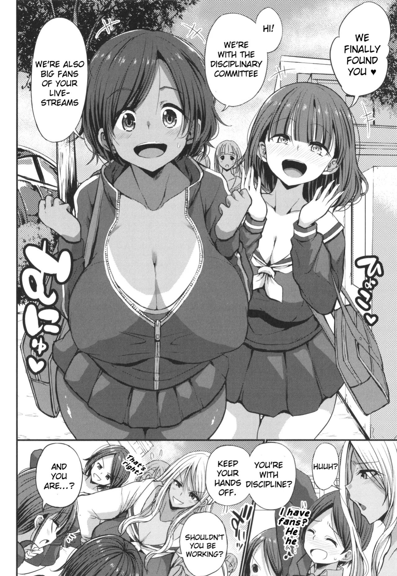 [Bu-chan] JK Bitch darake no Joshikou ni Danshi wa Boku 1-ri datta kedo Zetsurin datta node Futsuu ni Daijoubu datta Hanashi [English] [hardcase8translates]