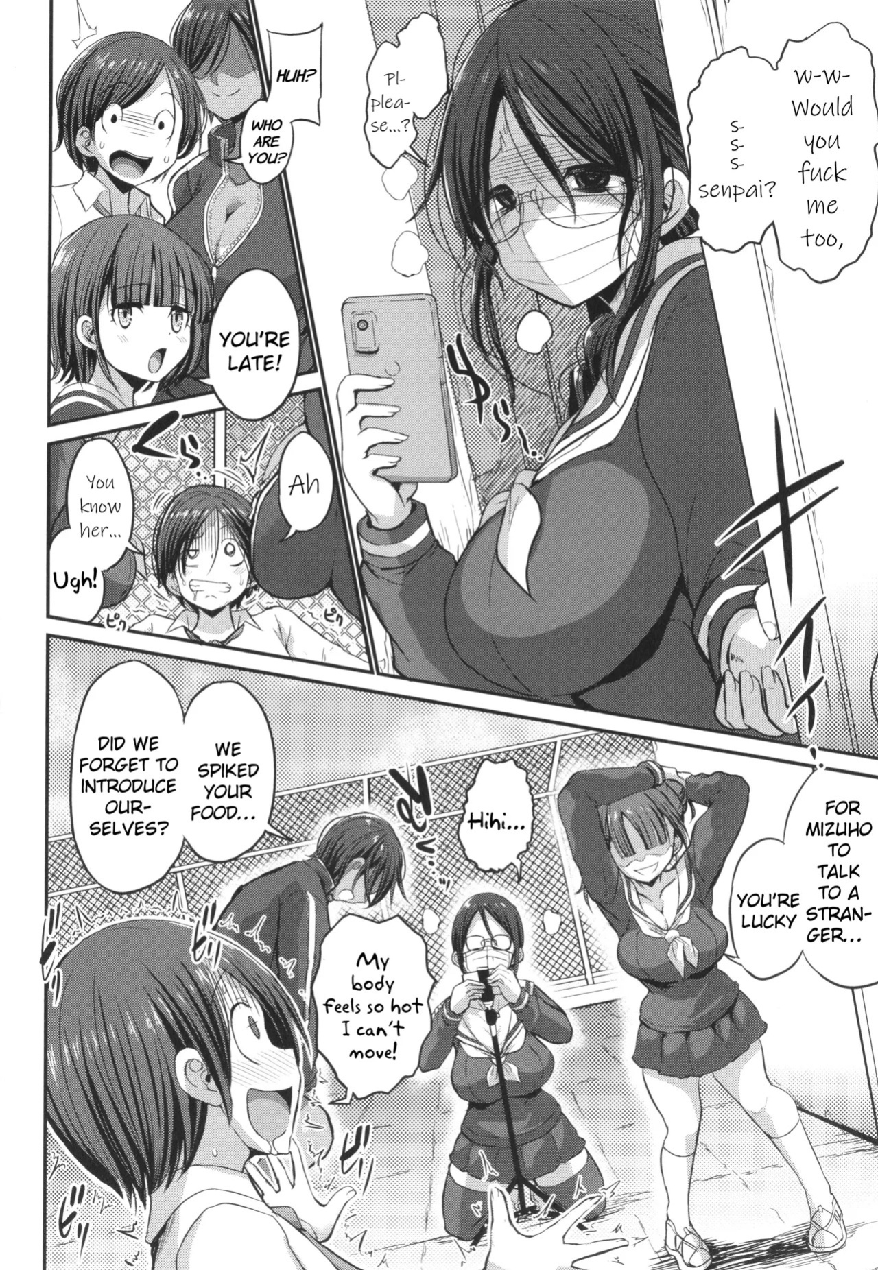 [Bu-chan] JK Bitch darake no Joshikou ni Danshi wa Boku 1-ri datta kedo Zetsurin datta node Futsuu ni Daijoubu datta Hanashi [English] [hardcase8translates]