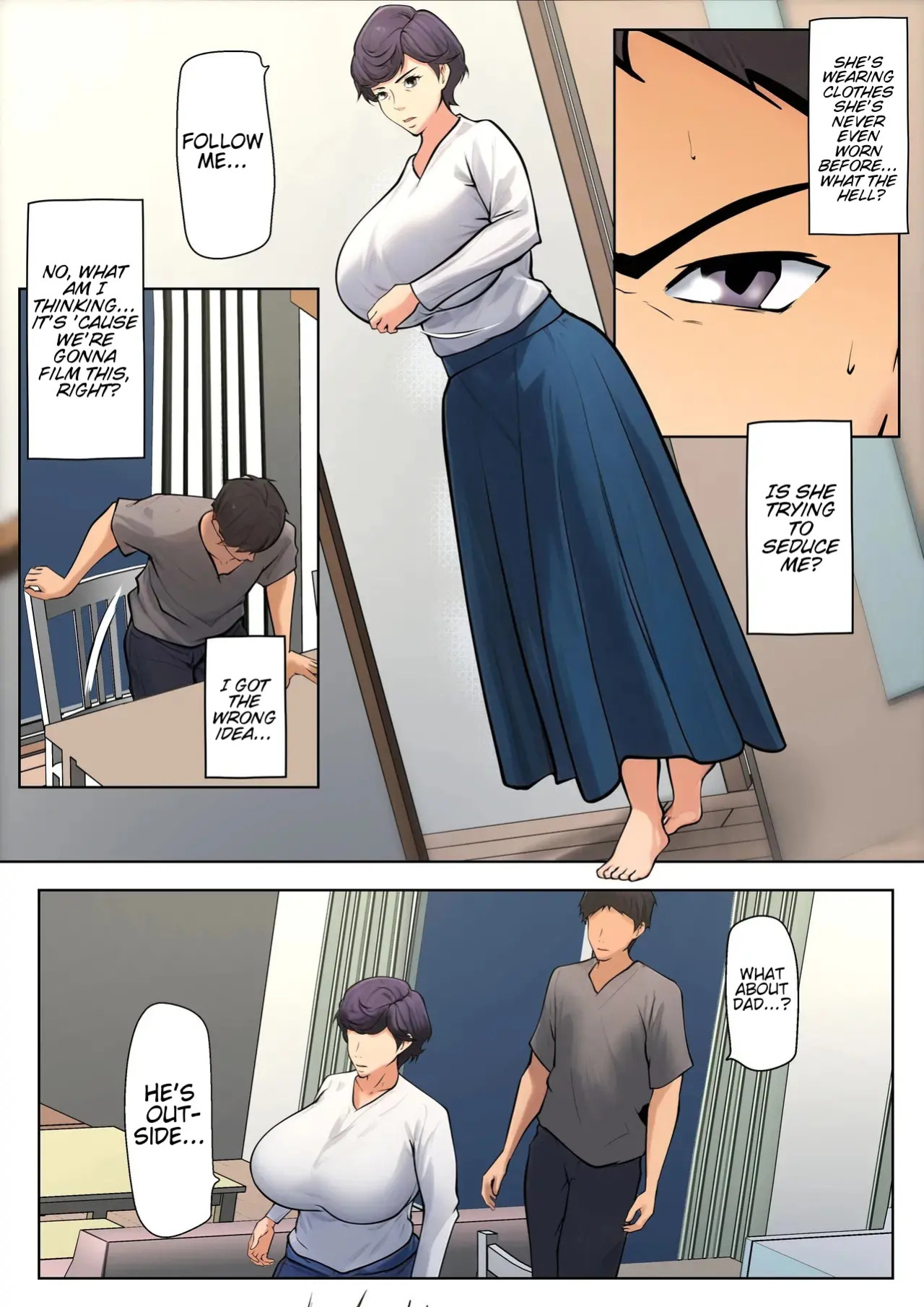 [Pentacle(Shimipan)] I guess I have no choice but to have sex with my mom. (The story so far)