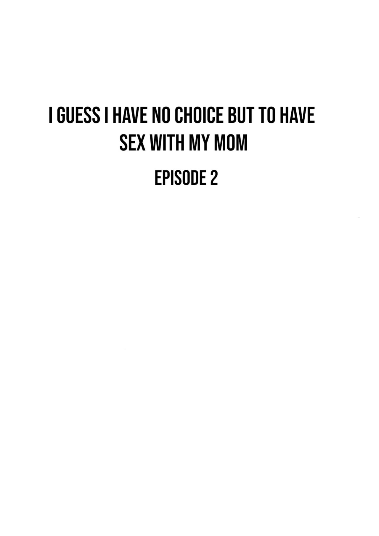 [Pentacle(Shimipan)] I guess I have no choice but to have sex with my mom. (The story so far)