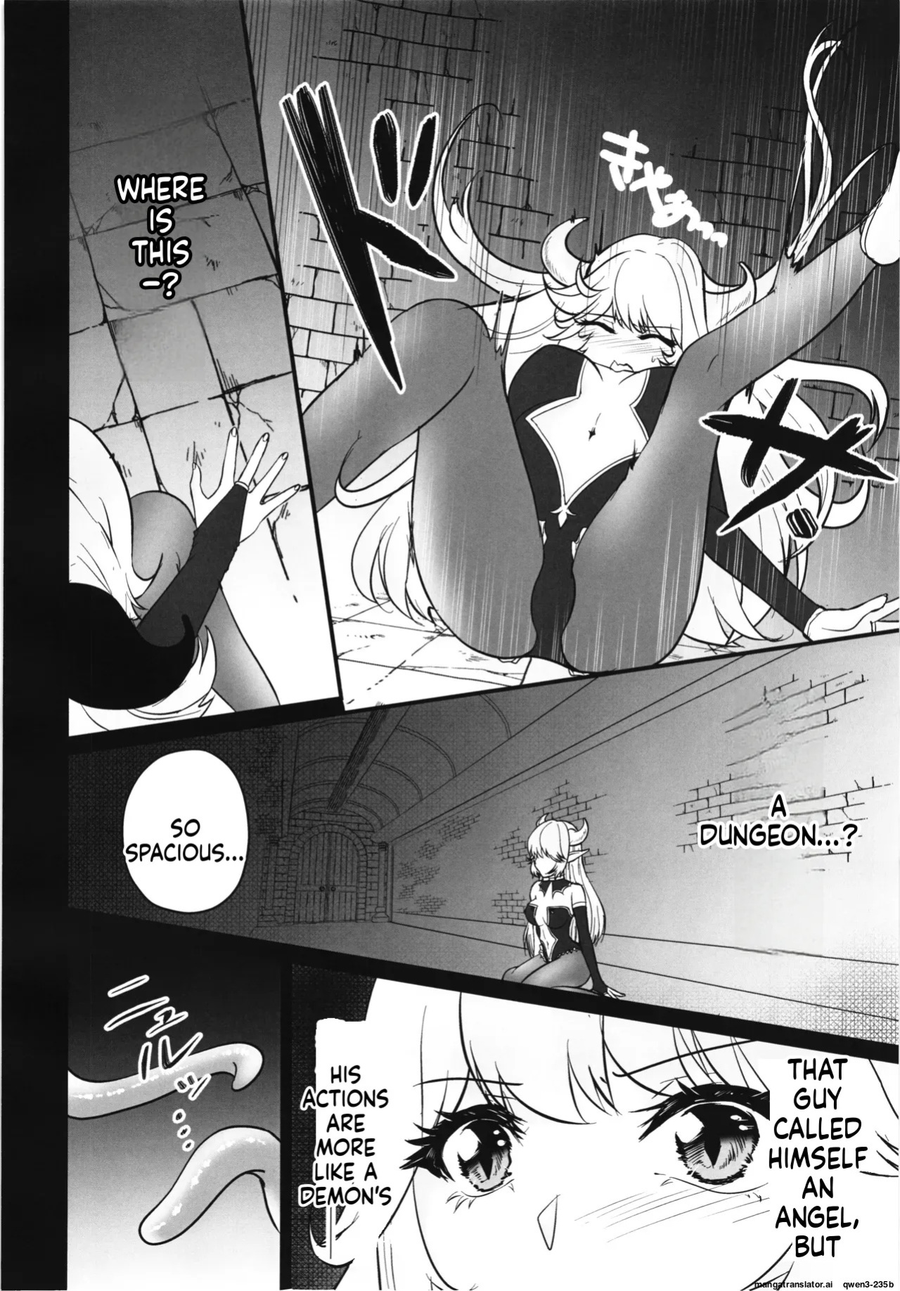 (C106) [Nuko no sato (Nukotto)] Zangyaku Tenshi no Kairaku Choukyou ~Mazoku no Hime Shokushu Seirei Mesuana Ochi~ (SCANMTL)