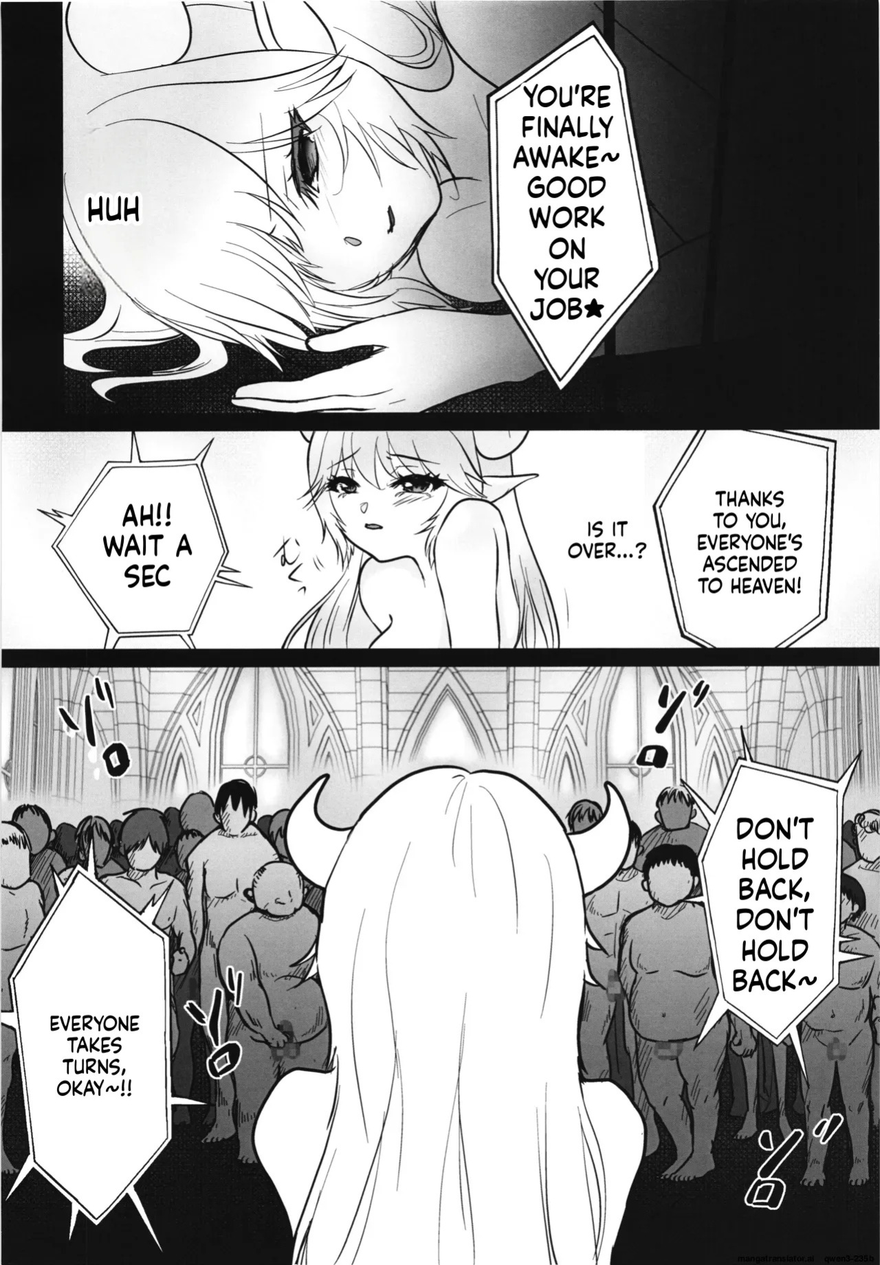 (C106) [Nuko no sato (Nukotto)] Zangyaku Tenshi no Kairaku Choukyou ~Mazoku no Hime Shokushu Seirei Mesuana Ochi~ (SCANMTL)