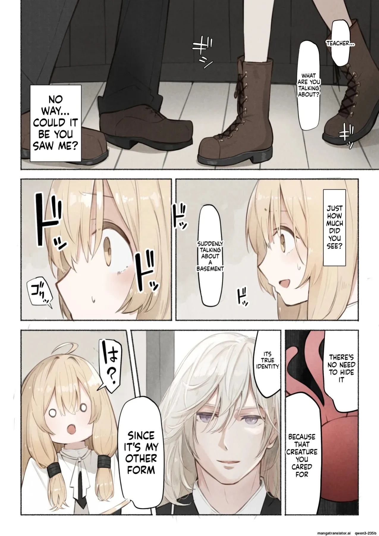 [Conoha Noa] Sensei no Shoutai wa Shokushu no Iseijin deshita (SCANMTL)