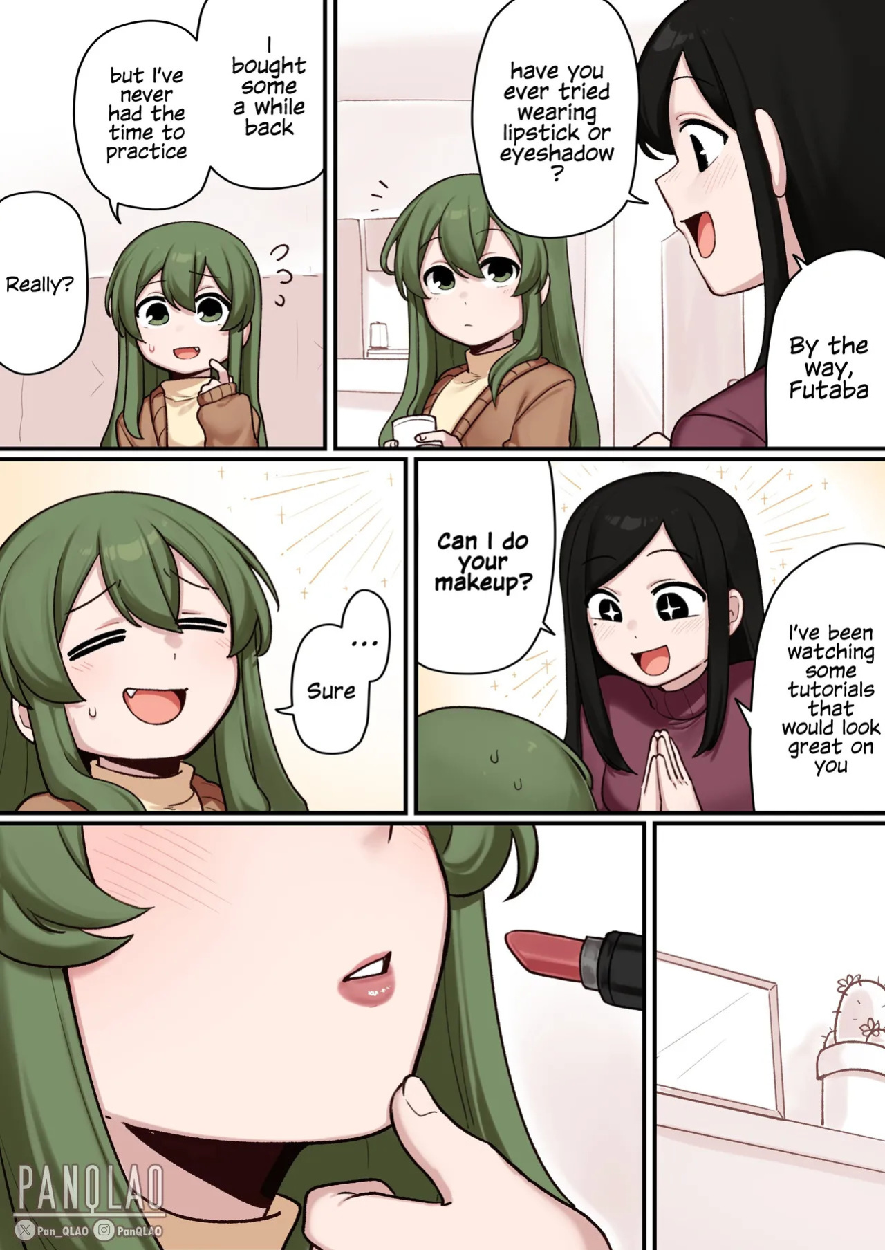 [PanQLAO] Makeup (My Senpai is Annoying!)