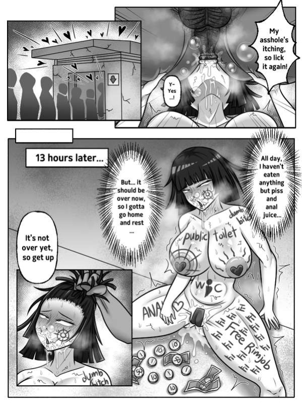 [Baboong] Fubuki - Human bidet in a public restroom