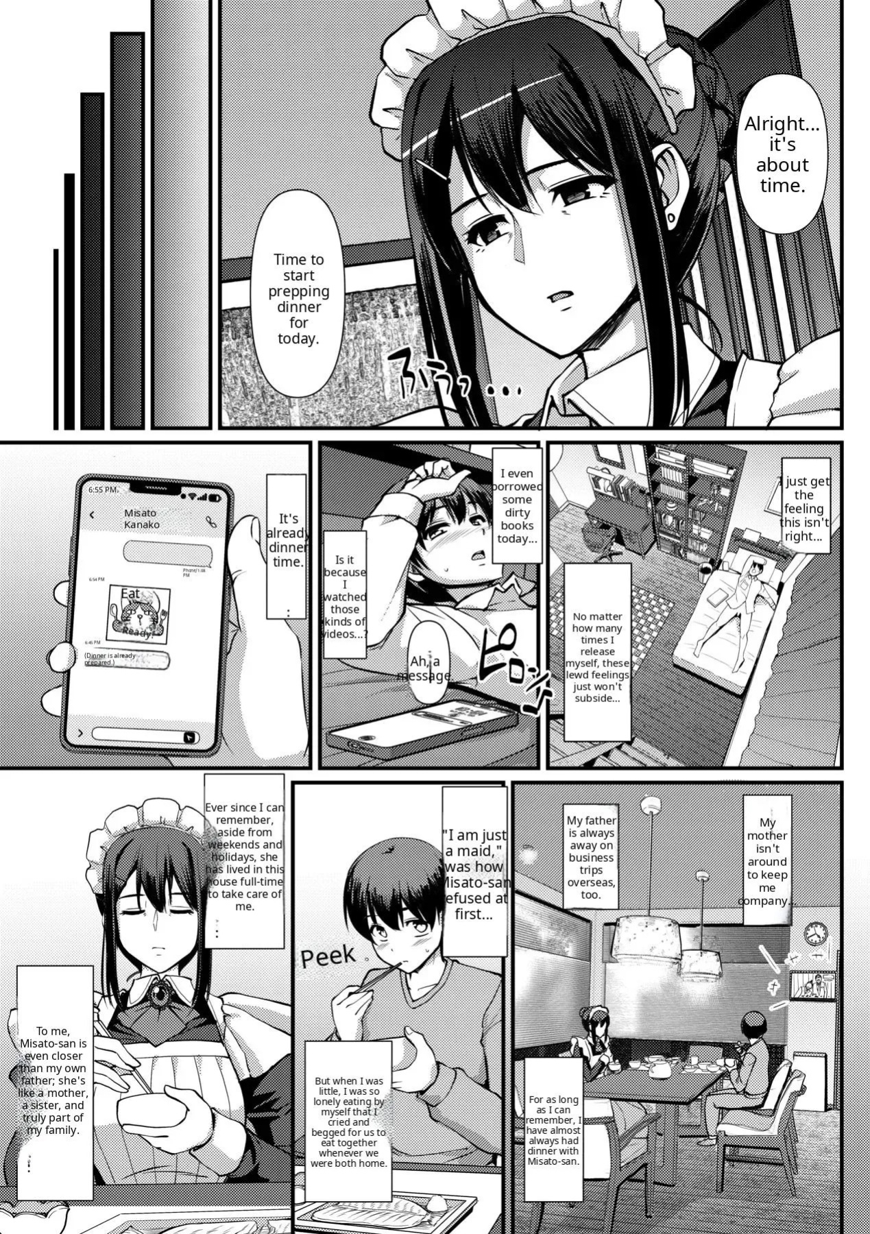 Maid no Oshigoto [Complete] [Decensored] [AI Translate] [Viezo]