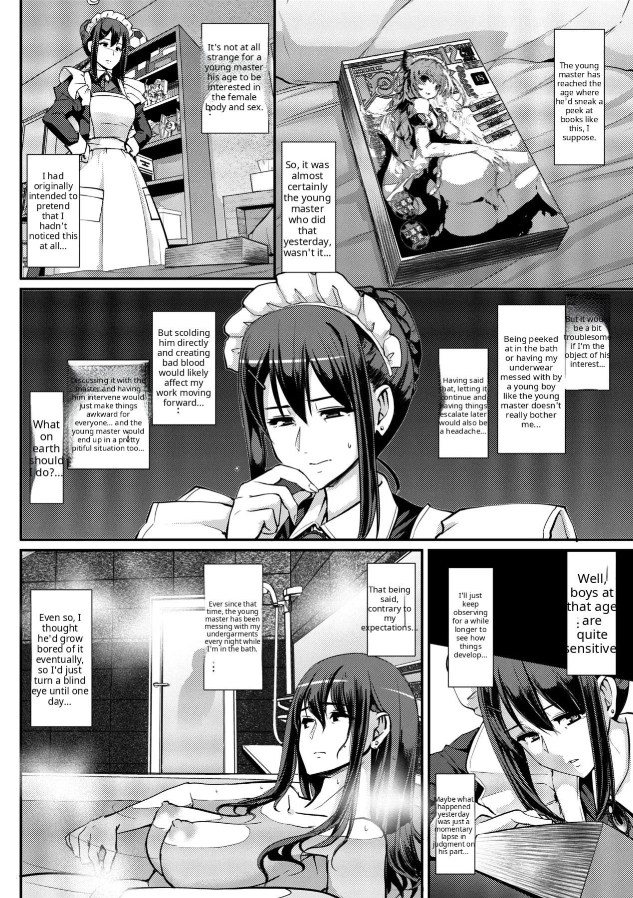 Maid no Oshigoto [Complete] [Decensored] [AI Translate] [Viezo]