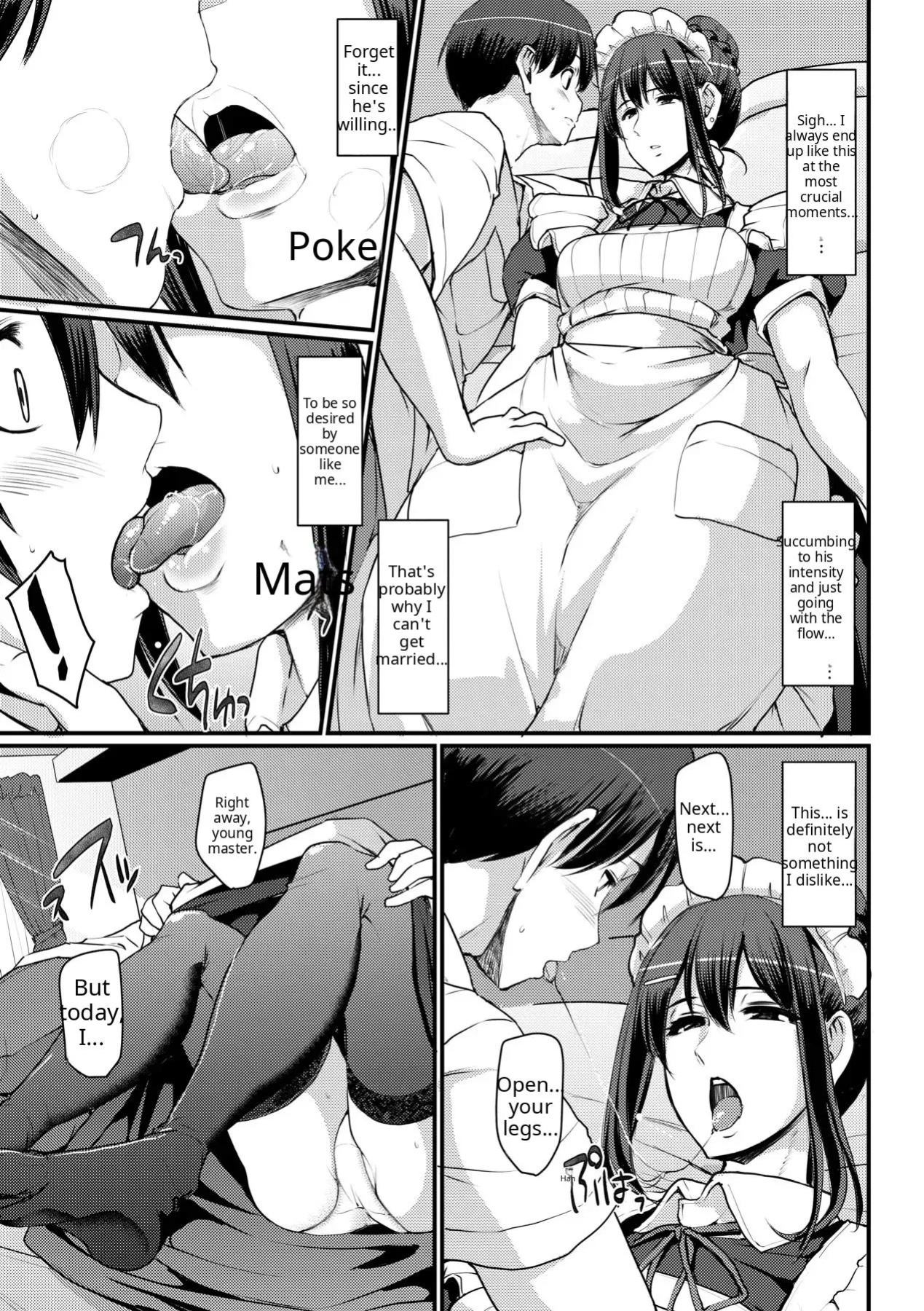 Maid no Oshigoto [Complete] [Decensored] [AI Translate] [Viezo]