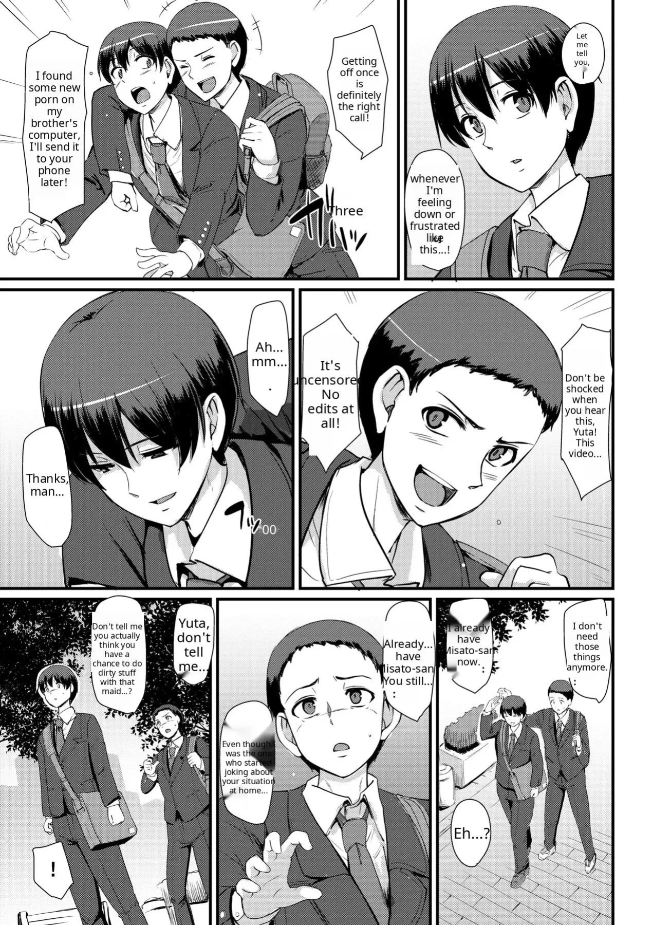 Maid no Oshigoto [Complete] [Decensored] [AI Translate] [Viezo]