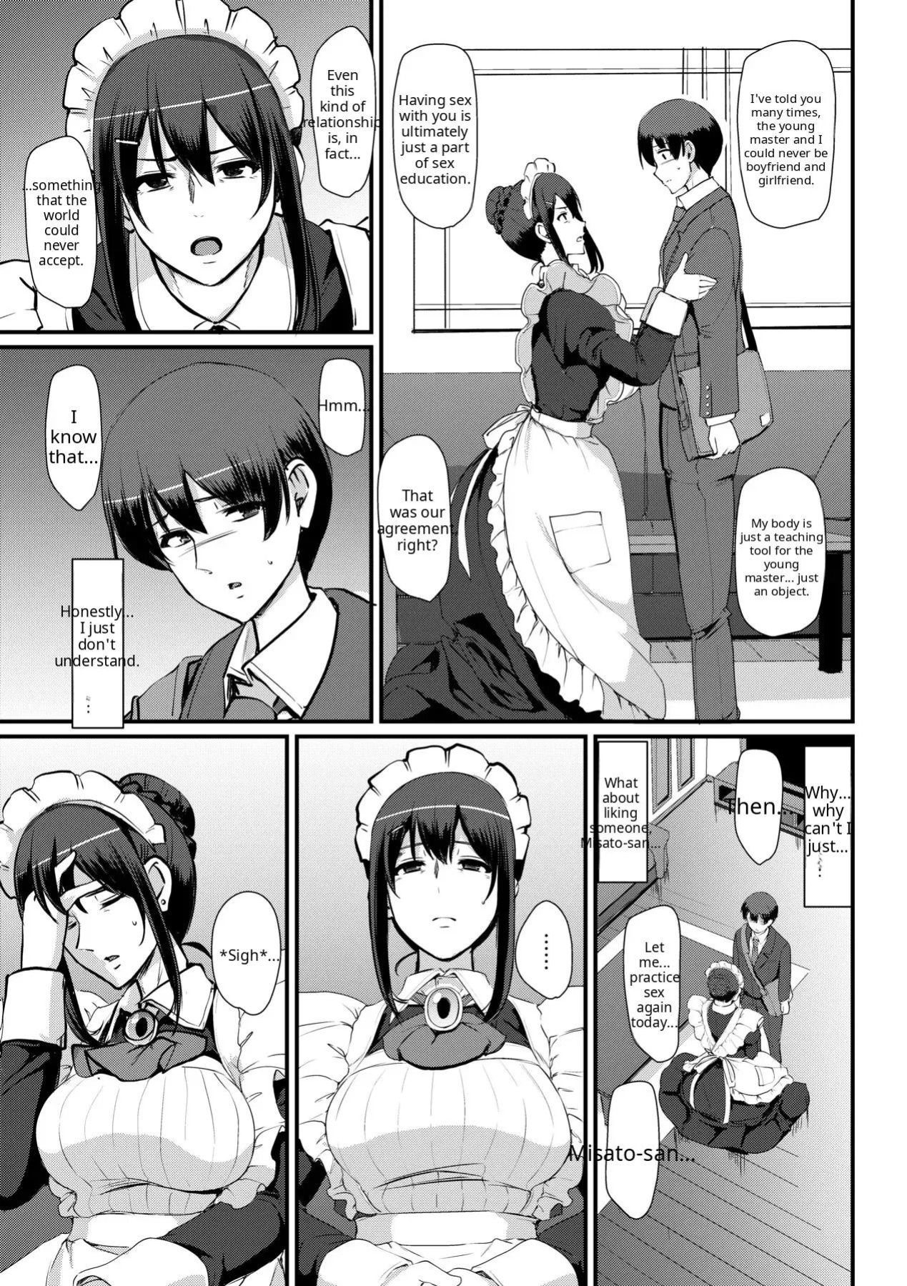 Maid no Oshigoto [Complete] [Decensored] [AI Translate] [Viezo]