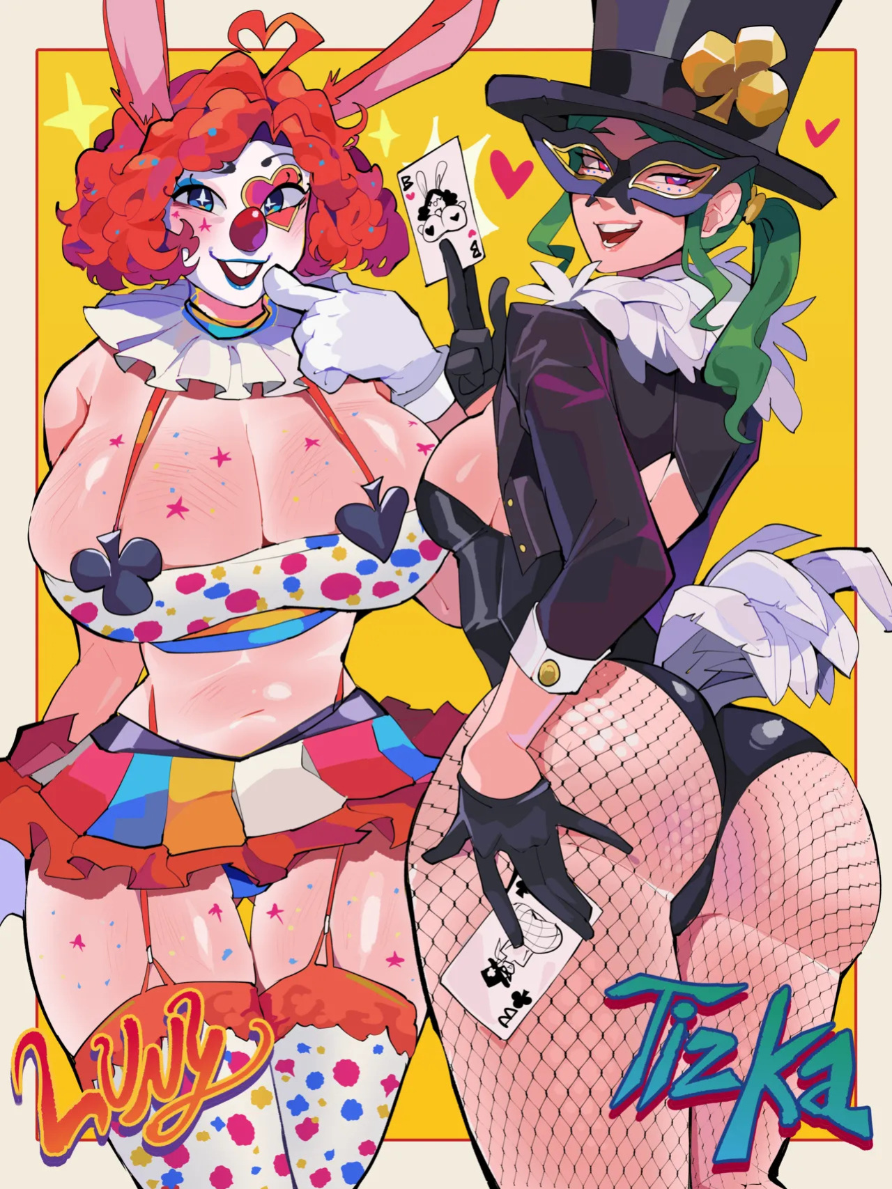 [Differland] Bubbles Sisters: Luny & Tizka (OC)