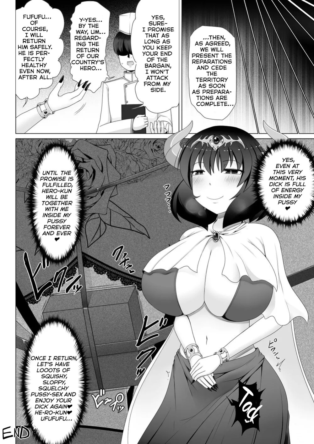 [Fukakutei Kuukan (aruva)] Seirei no Kago no Chikara de Nando mo Fukkatsu Dekiru hazu datta Yuusha wa Maou ni Yotte Chinpo BOX ni Sarete shimaimashita [English] [Kumoku]