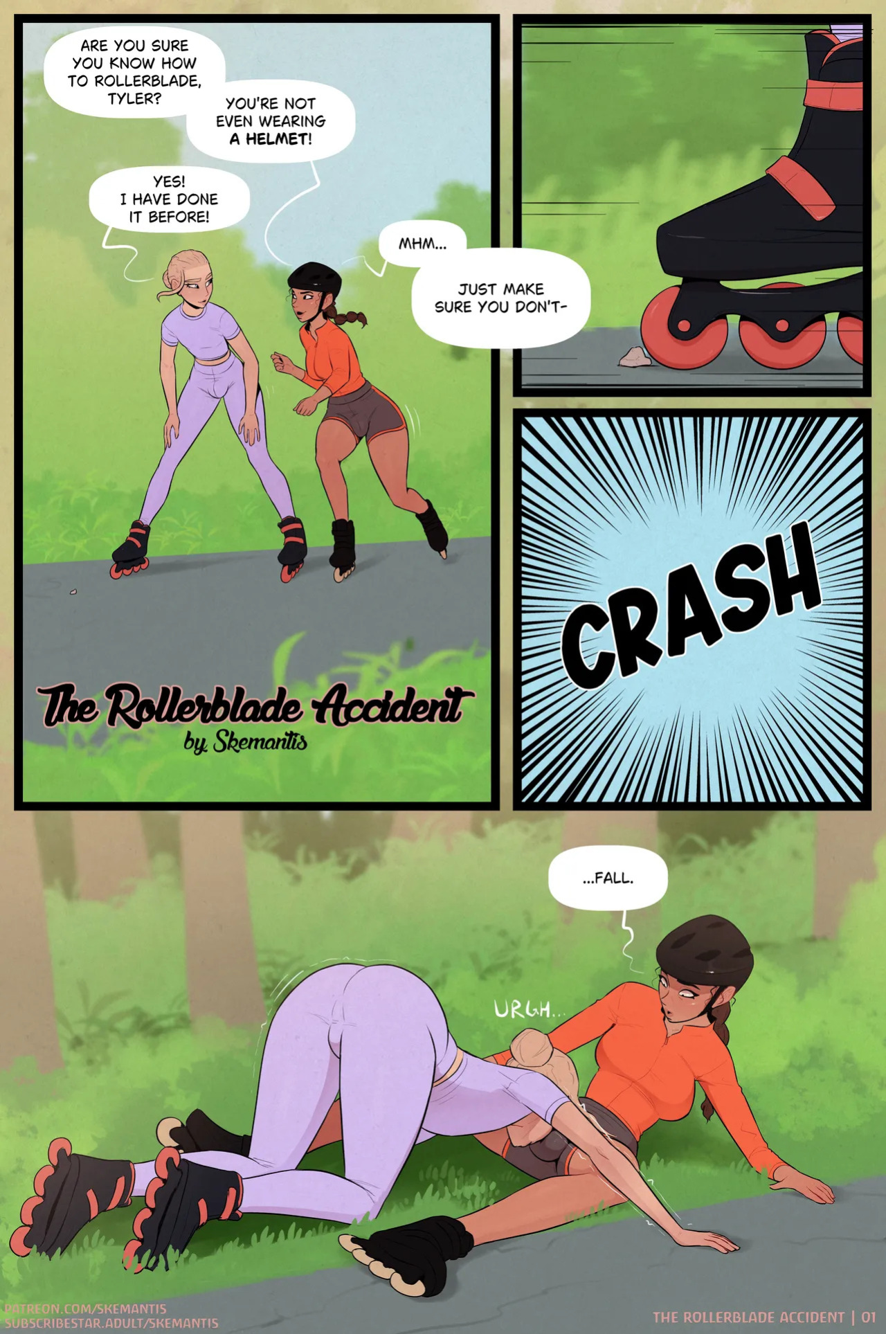 [Skemantis] The Rollerblade Accident