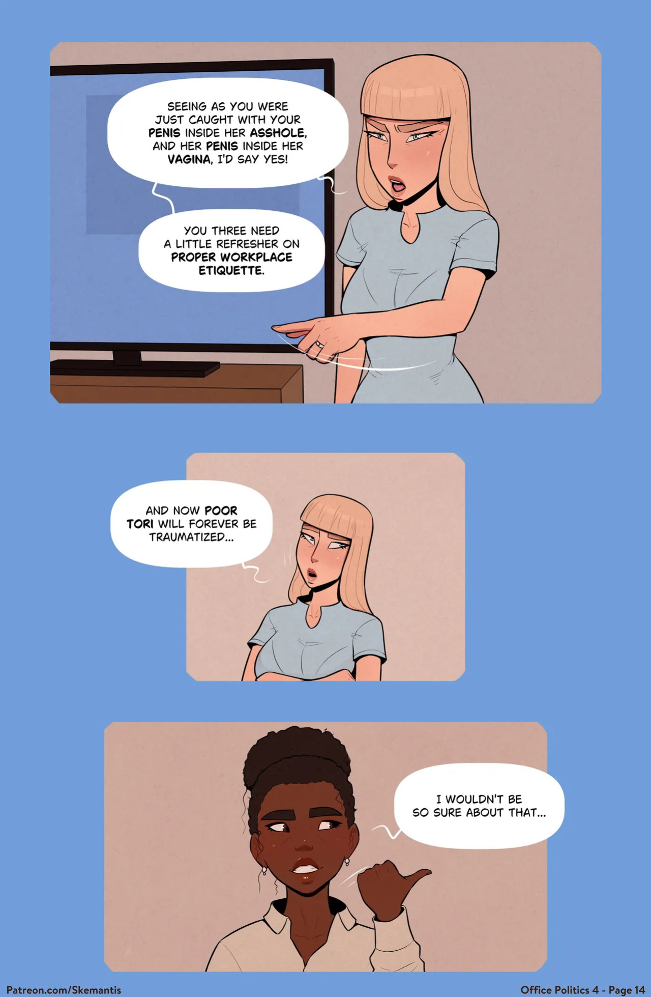 [Skemantis] - Office Politics 4