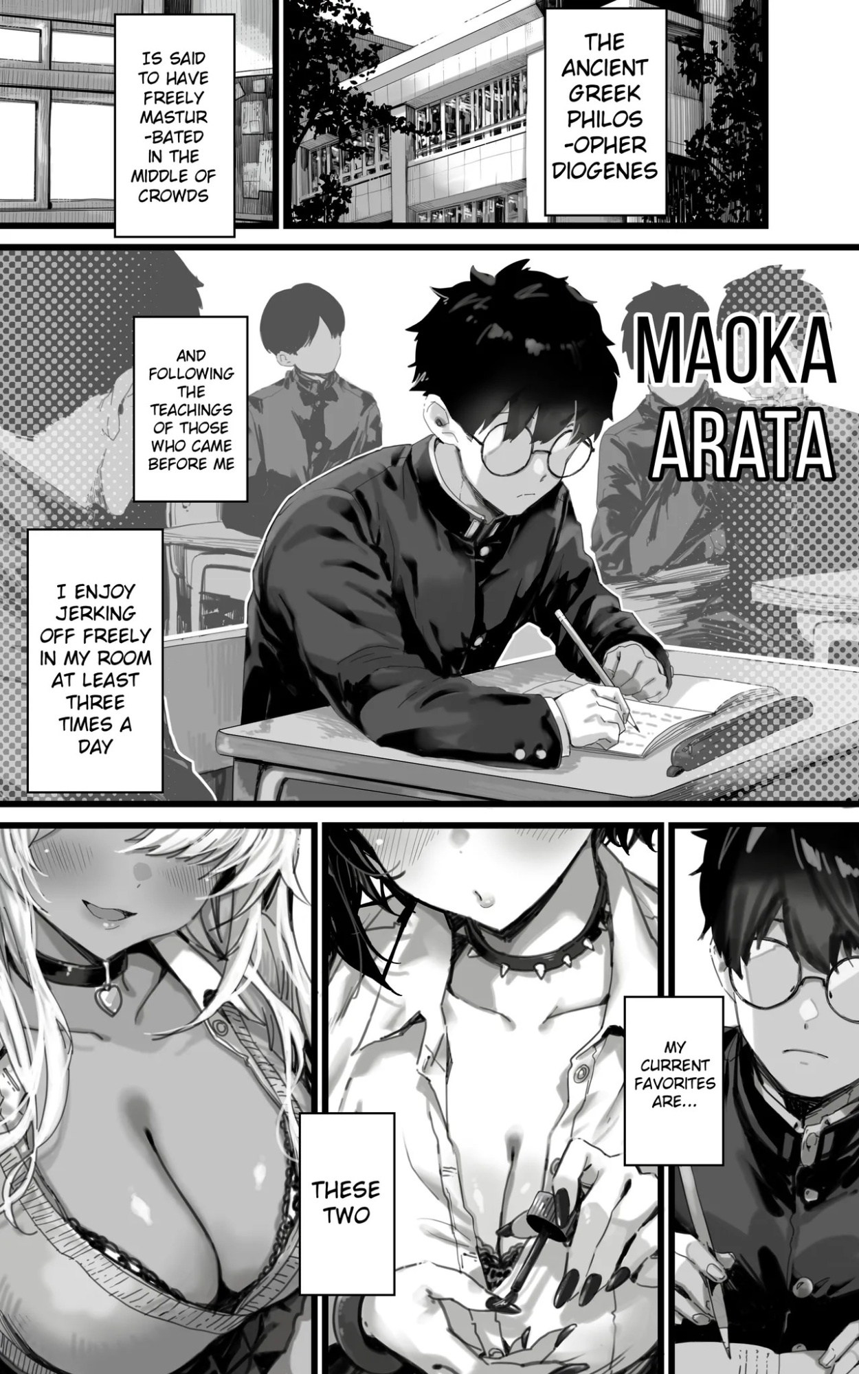The Fap Material Gyaru Harem - We'll Serve You with Our whole Heart and Souls using Blowjobs, Titfucks, and Threesomes until the Demon Lord Awakens!!