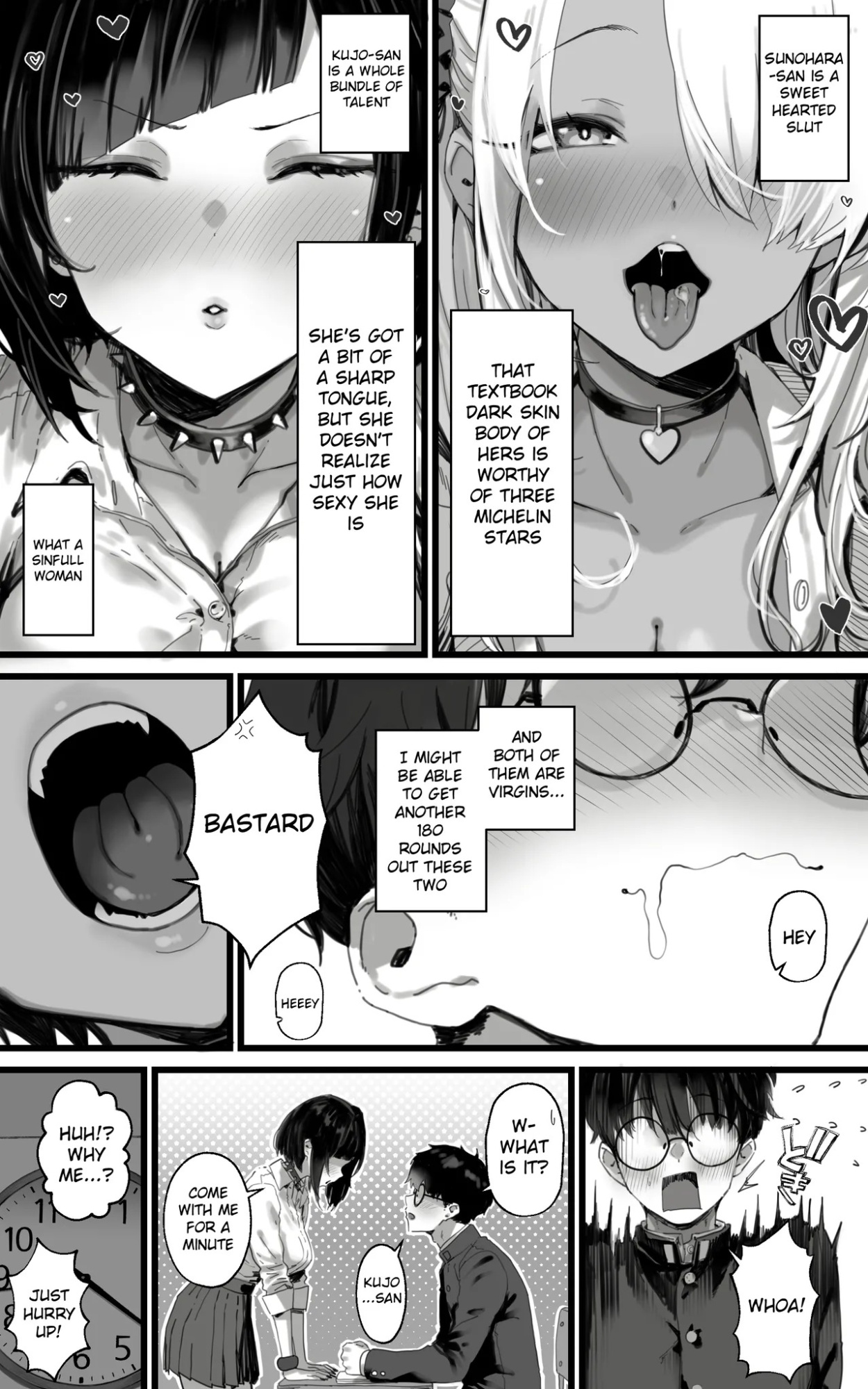 The Fap Material Gyaru Harem - We'll Serve You with Our whole Heart and Souls using Blowjobs, Titfucks, and Threesomes until the Demon Lord Awakens!!