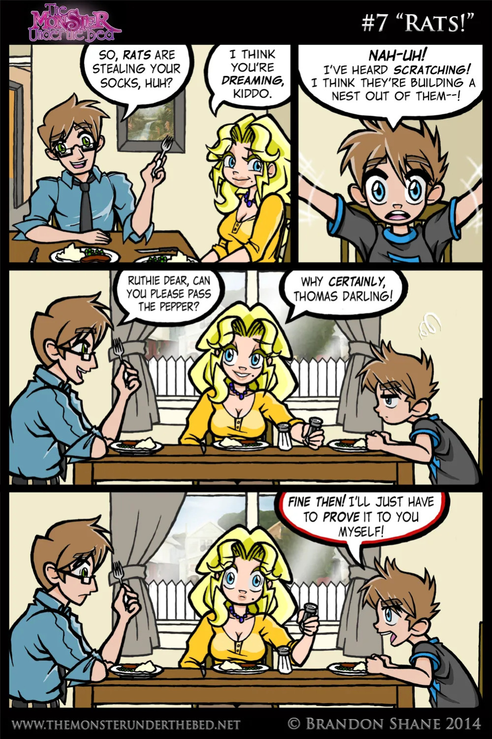 [Brandon Shane] The Monster Under the Bed [English] [Uncensored] [Ongoing]