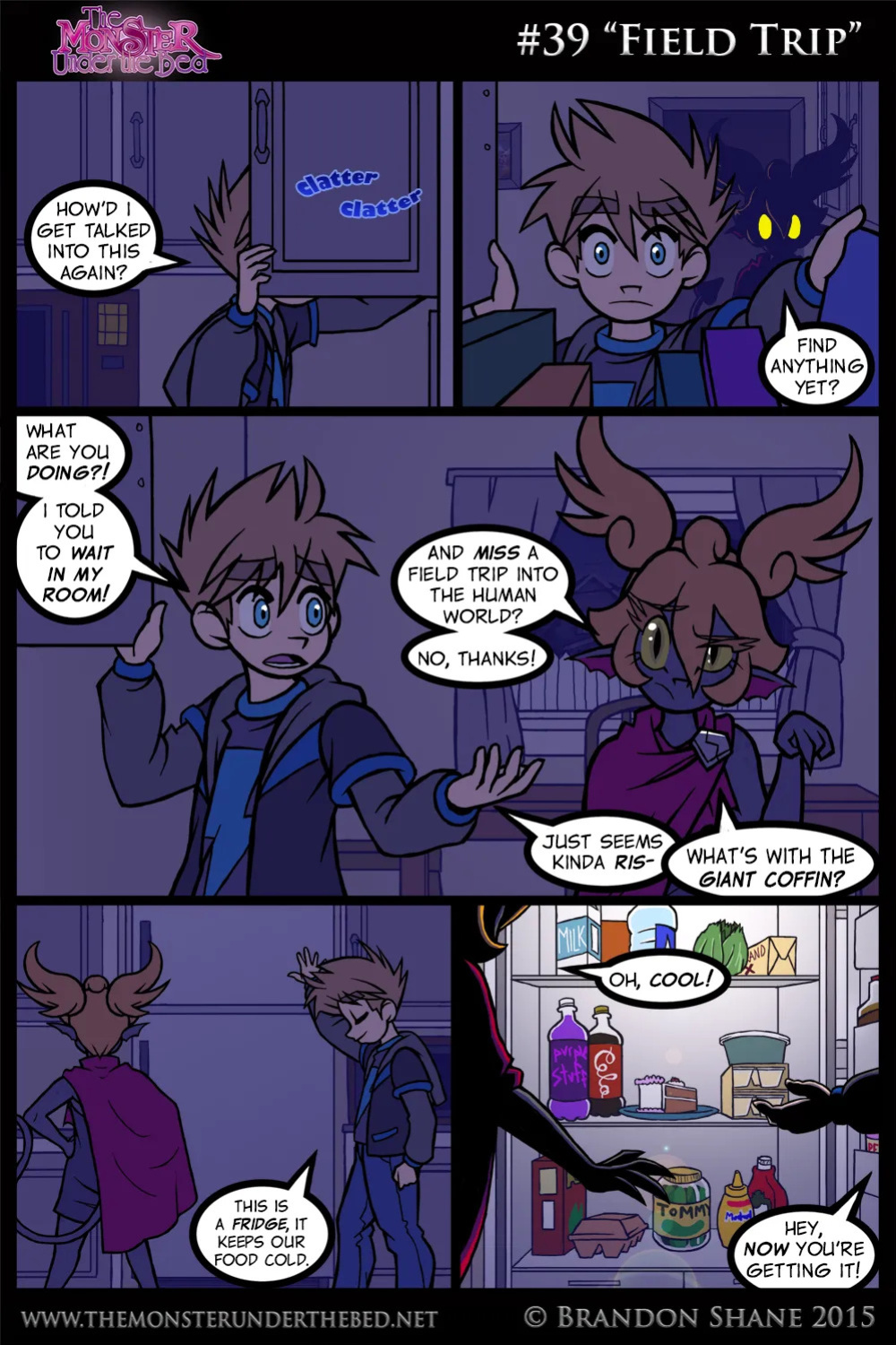 [Brandon Shane] The Monster Under the Bed [English] [Uncensored] [Ongoing]