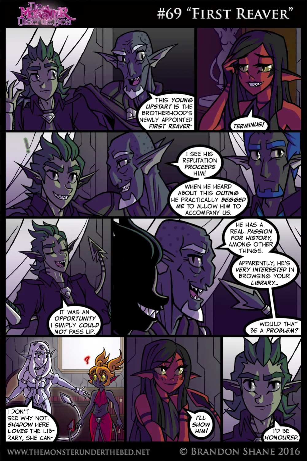 [Brandon Shane] The Monster Under the Bed [English] [Uncensored] [Ongoing]