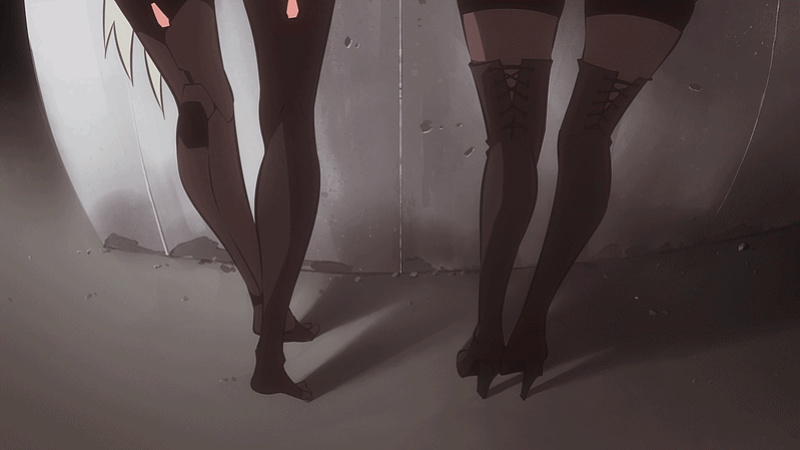 [Flou] 2B & A2 (GIFs)