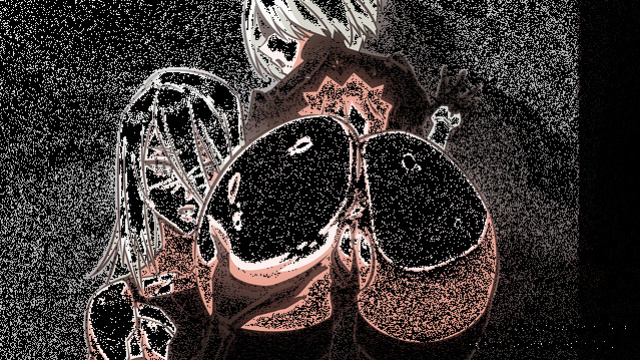[Flou] 2B & A2 (GIFs)