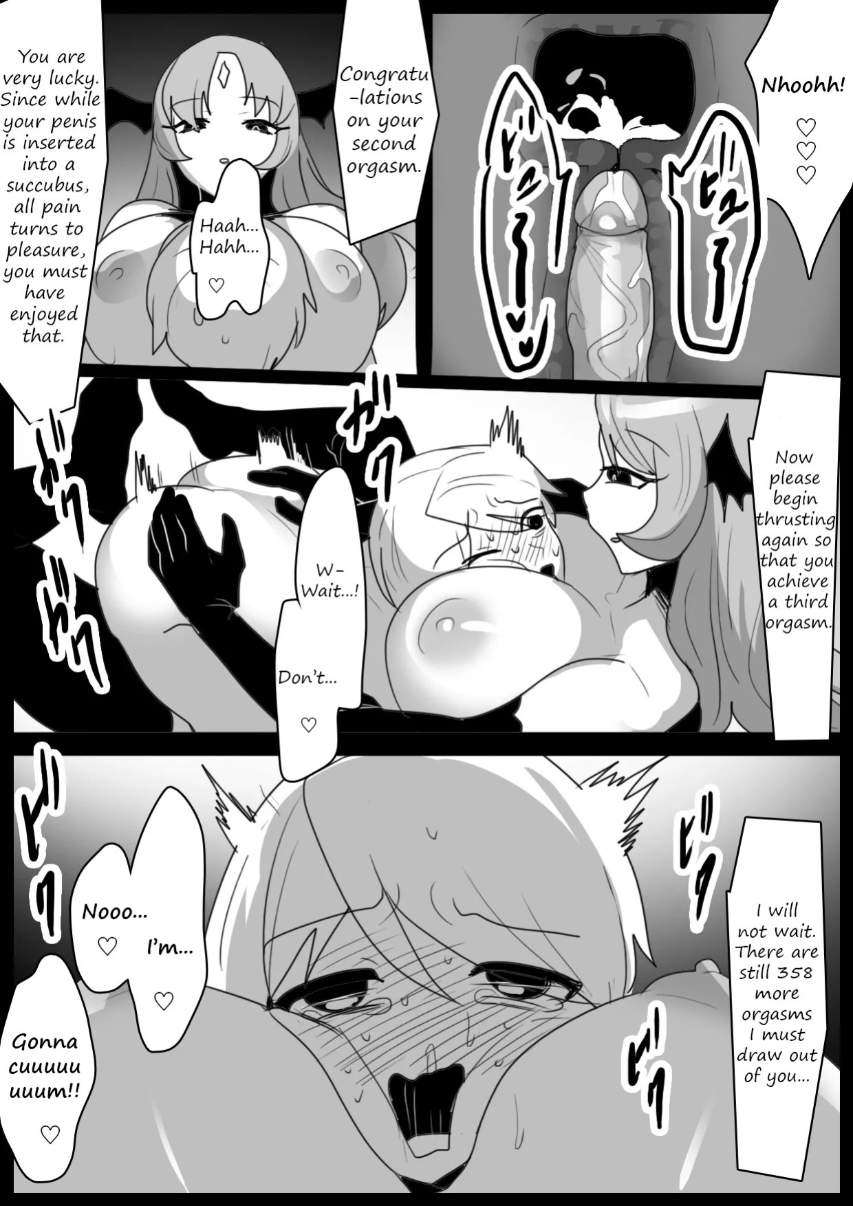 [Permission] A story about being dominated by a succubus droid, turned into a dog, being subject to interrogation, torture, semen extraction and seeing executions [Decensored]