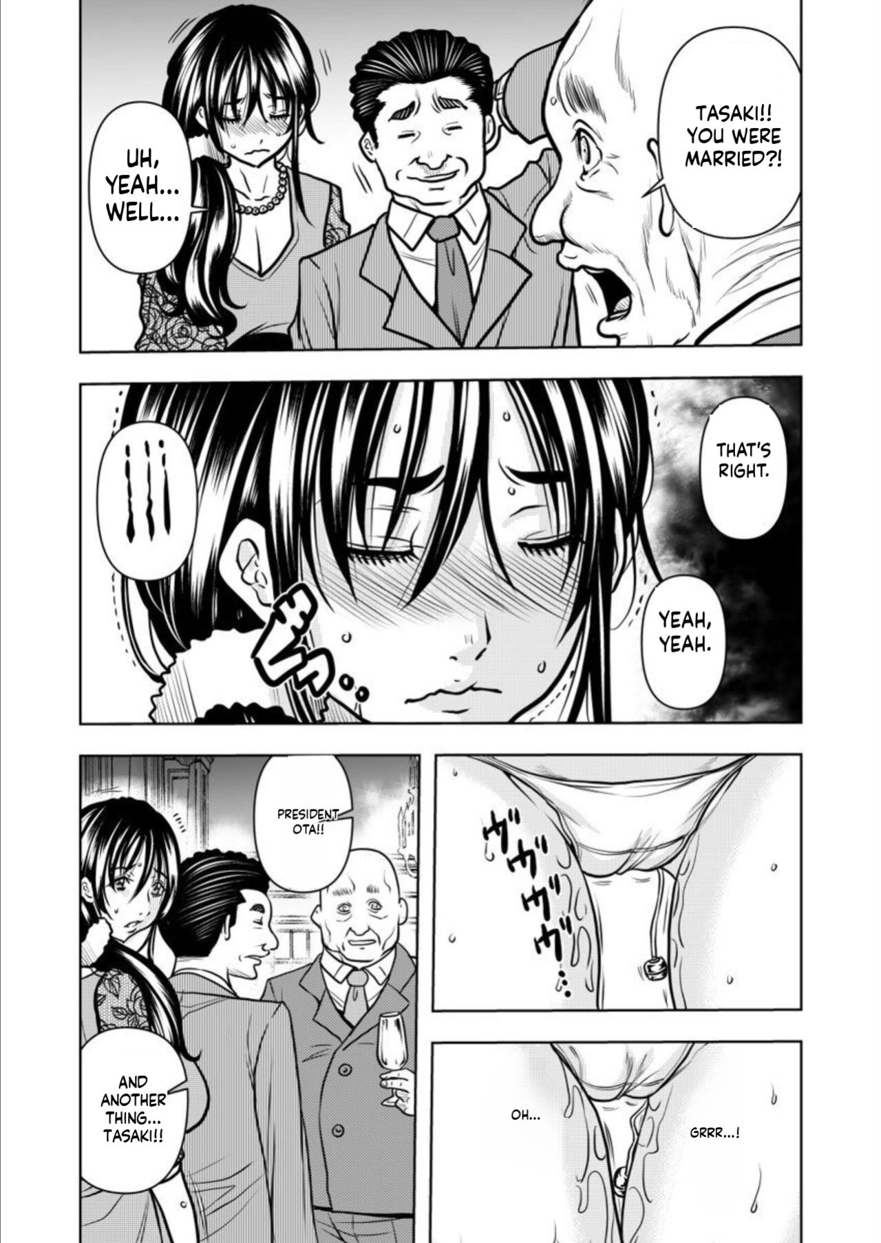 [Random_Scan] [tachibana naoki] Contract wife - The days of being embraced by her husband's boss began for her husband - 5 [English]