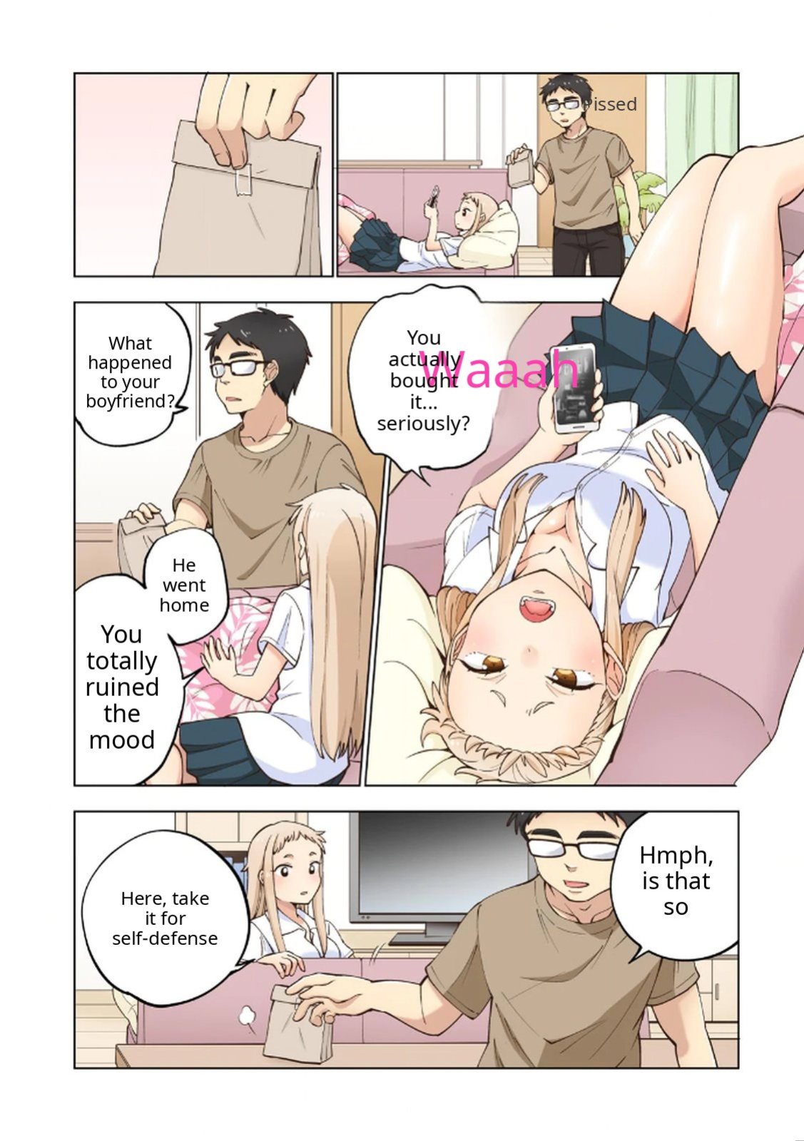 [Shinba Yagi] Ichigo Aika ~Zatsu de Namaiki na Imouto to Warikirenai Ani~ Volume 1 [ENG] [MTL]