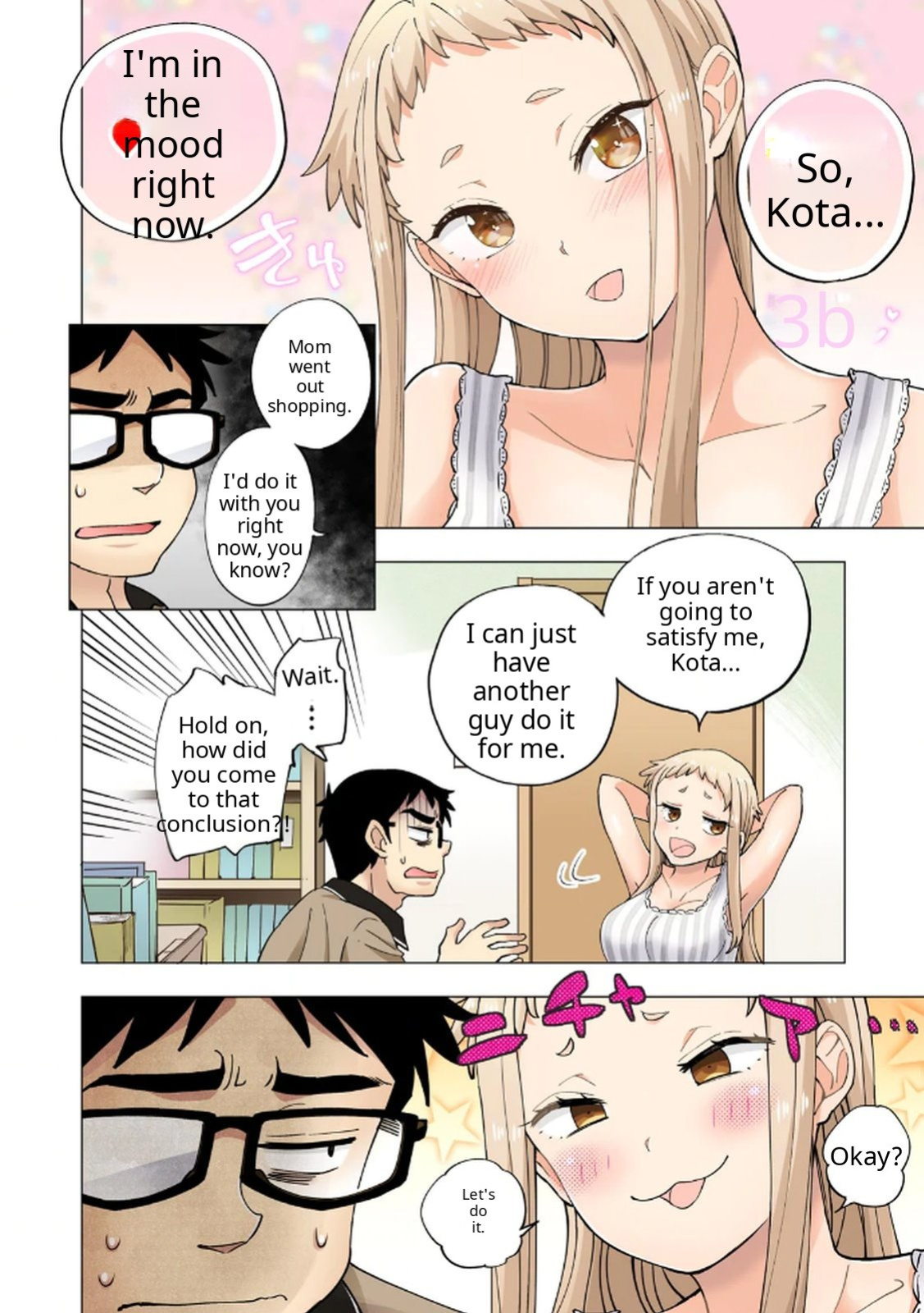 [Shinba Yagi] Ichigo Aika ~Zatsu de Namaiki na Imouto to Warikirenai Ani~ Volume 1 [ENG] [MTL]
