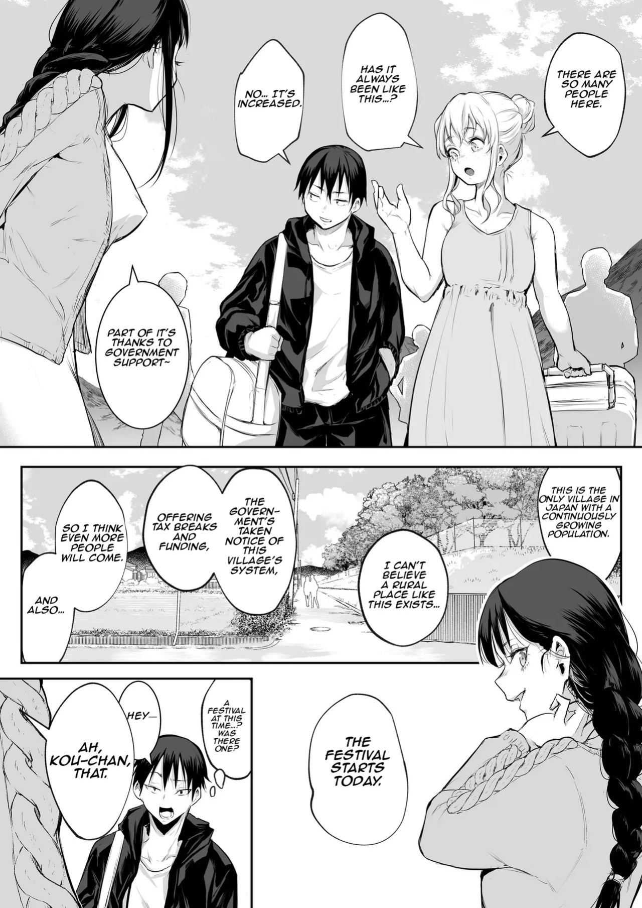 [Hanamori Banbi (Babi)] Oharami-sama Ni Kago | The Oharami maiden: Two vessels [Ongoing] [Digital] [English] [Aishi21]