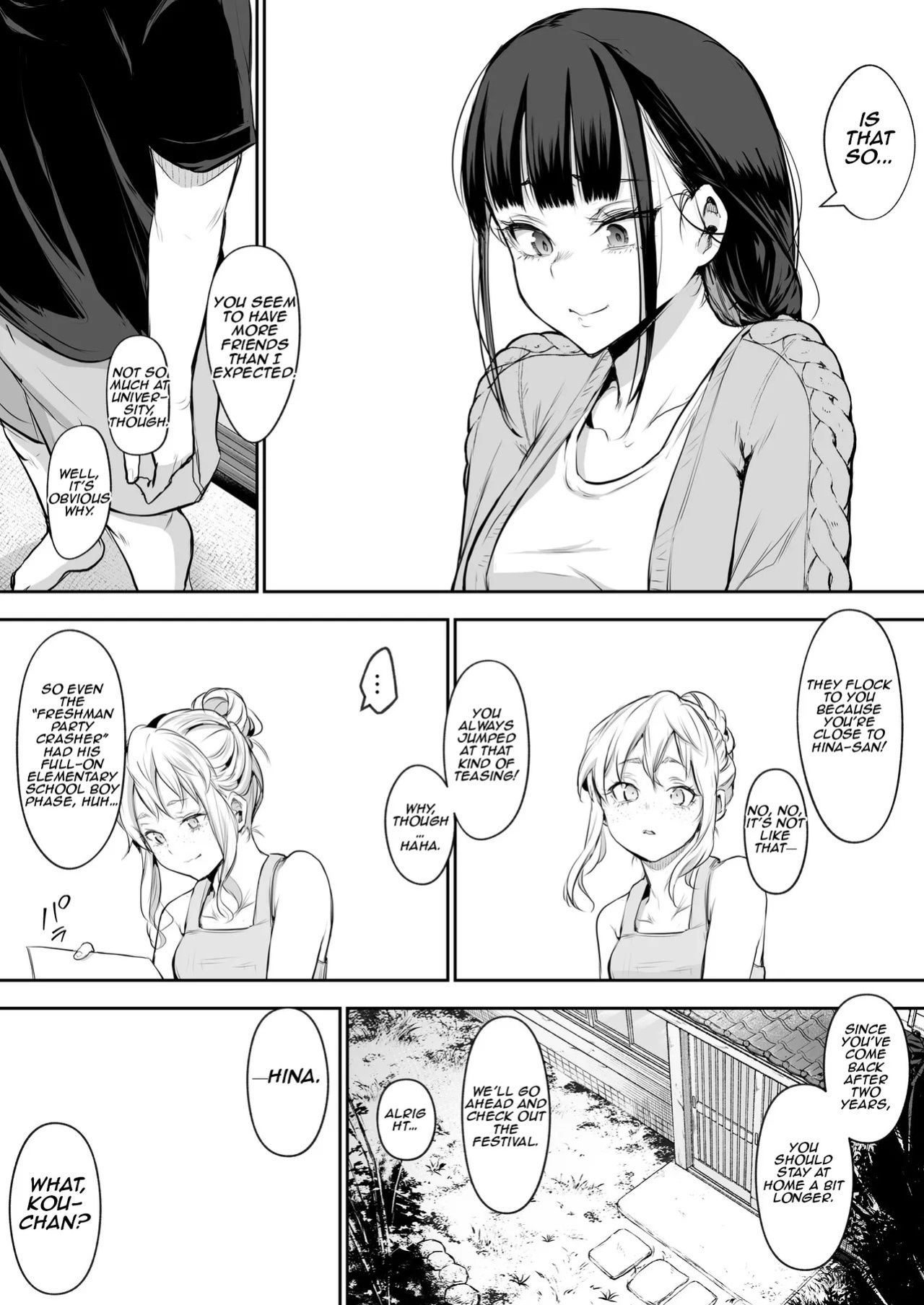 [Hanamori Banbi (Babi)] Oharami-sama Ni Kago | The Oharami maiden: Two vessels [Ongoing] [Digital] [English] [Aishi21]