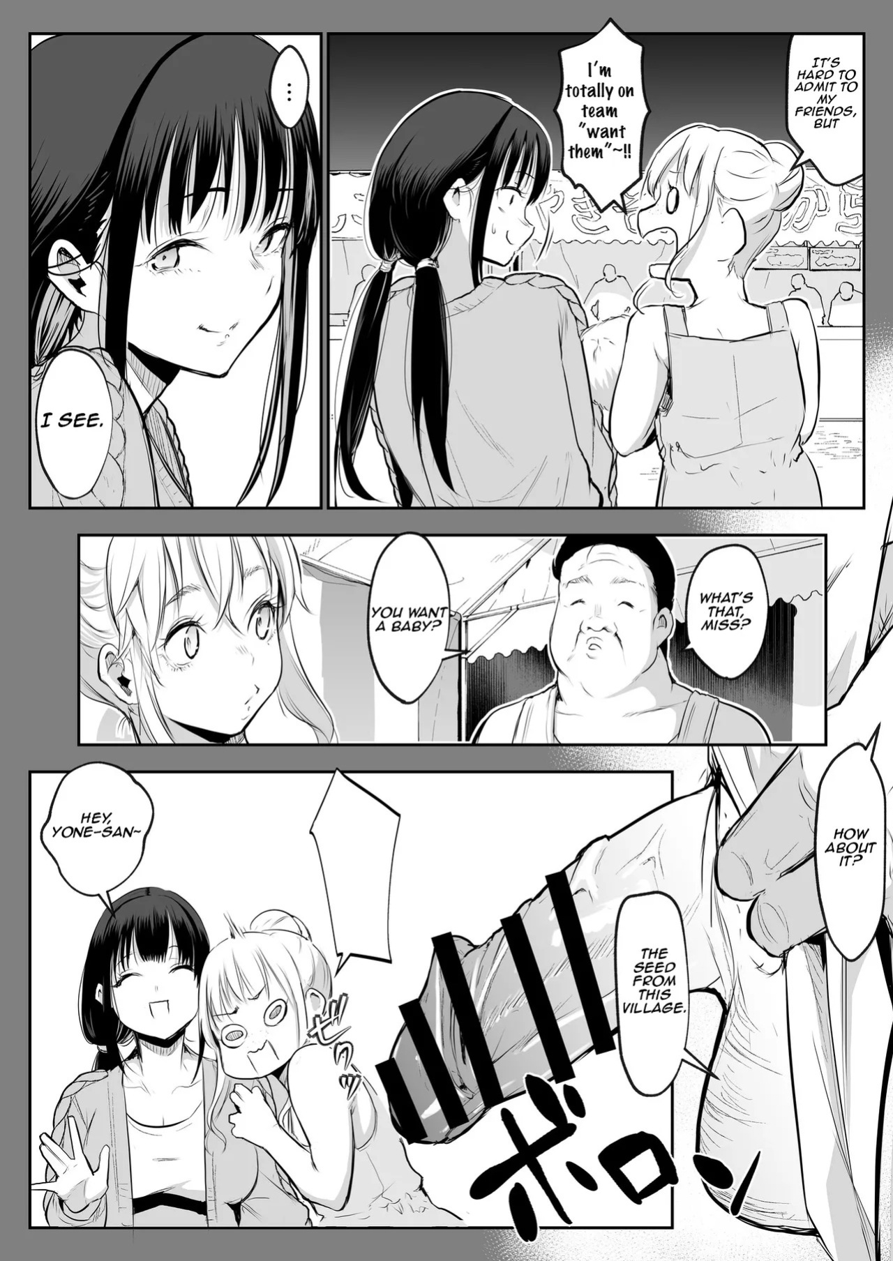[Hanamori Banbi (Babi)] Oharami-sama Ni Kago | The Oharami maiden: Two vessels [Ongoing] [Digital] [English] [Aishi21]