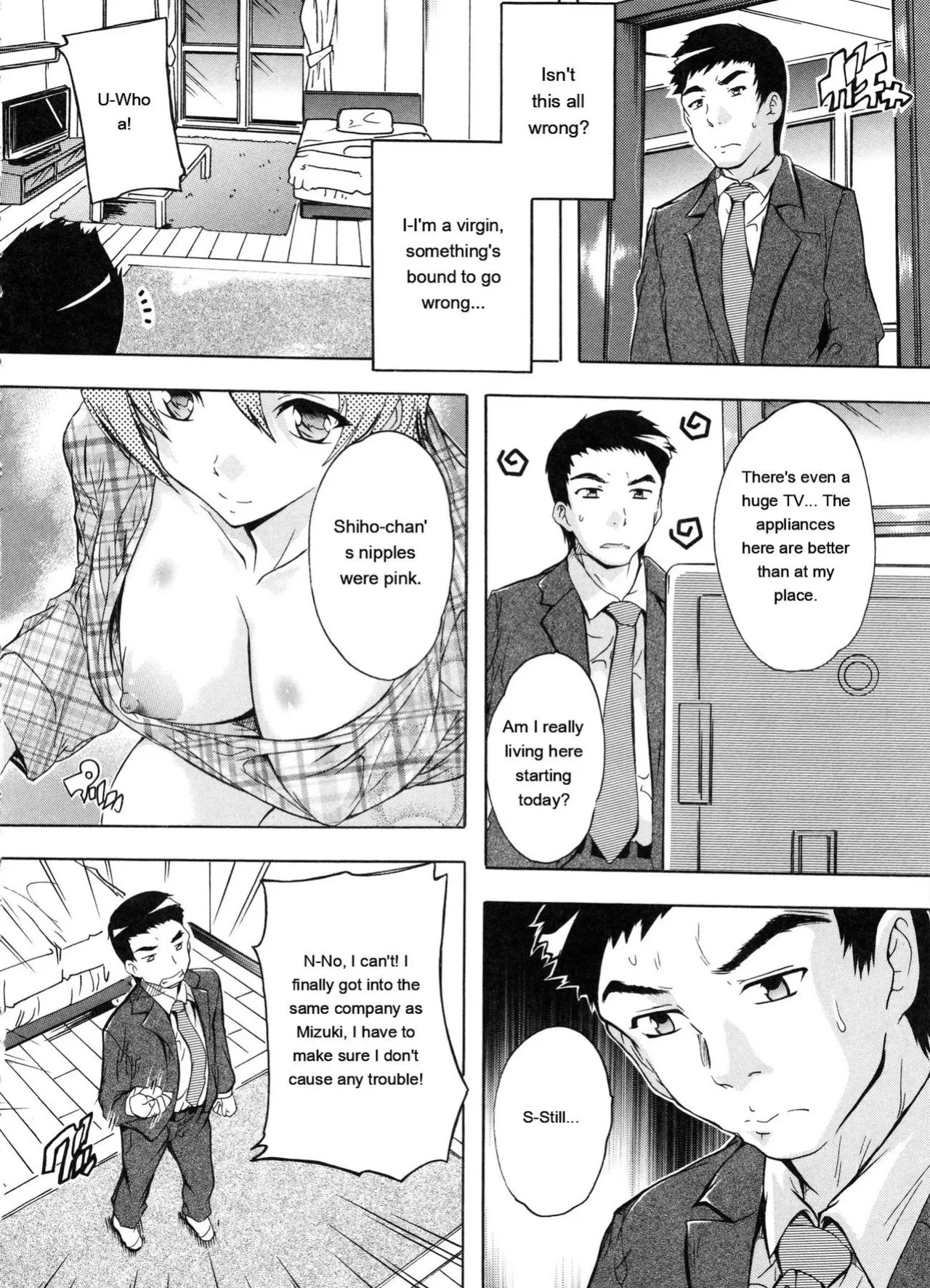 [Natsuka Q-Ya] Juumin Zenin Ninshin Kibou! Joshiryou Kanrinin [Eng][MTL]