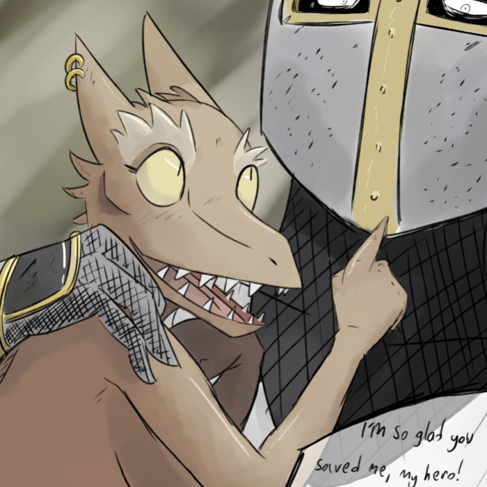 unnamed kobold comic by Klyde the Klutz (complete)