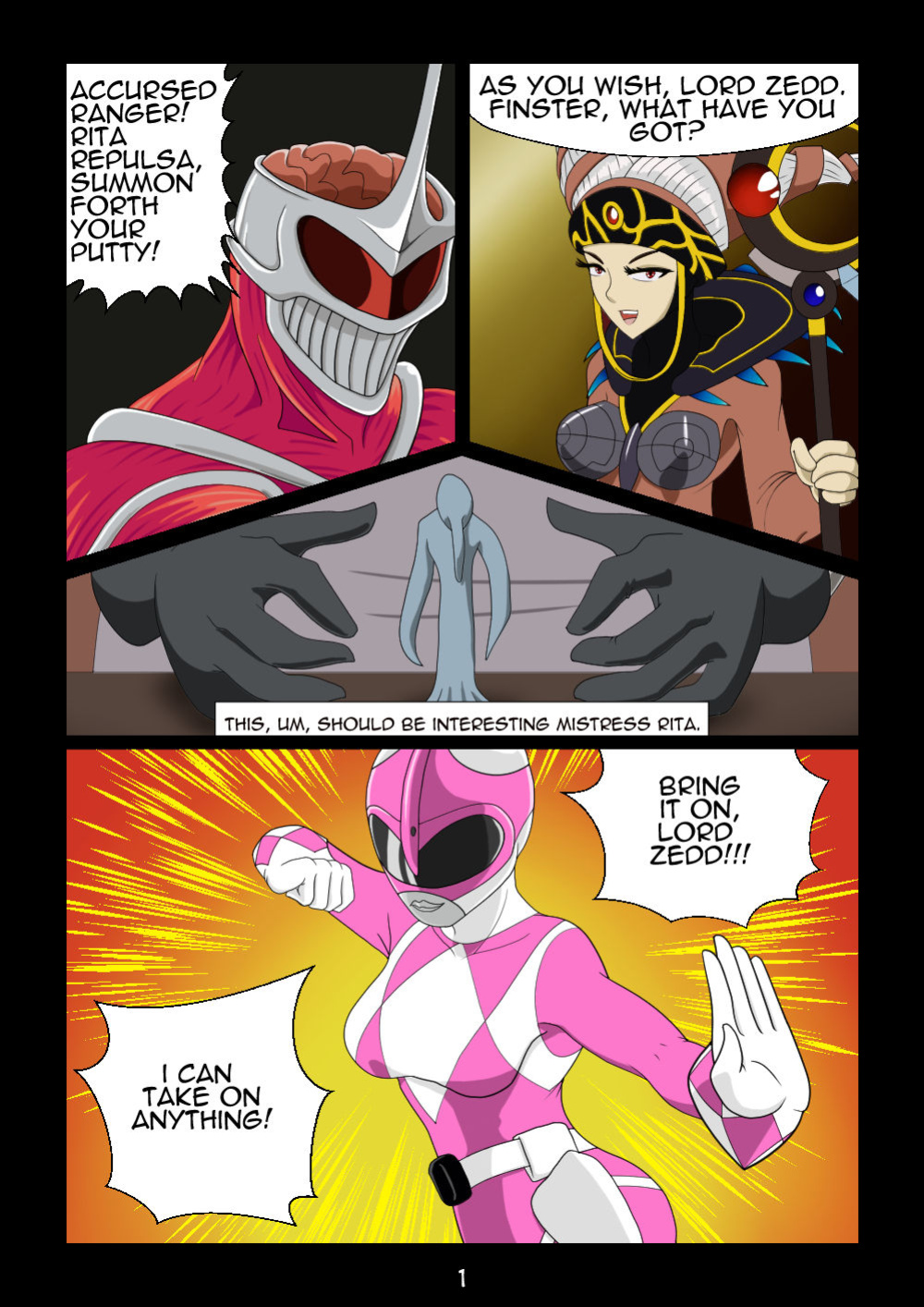 [Extraontheside] Zedd's Attack (Power Rangers)