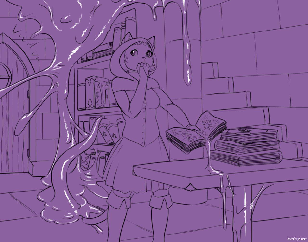 [Emikochan] The Dark Library