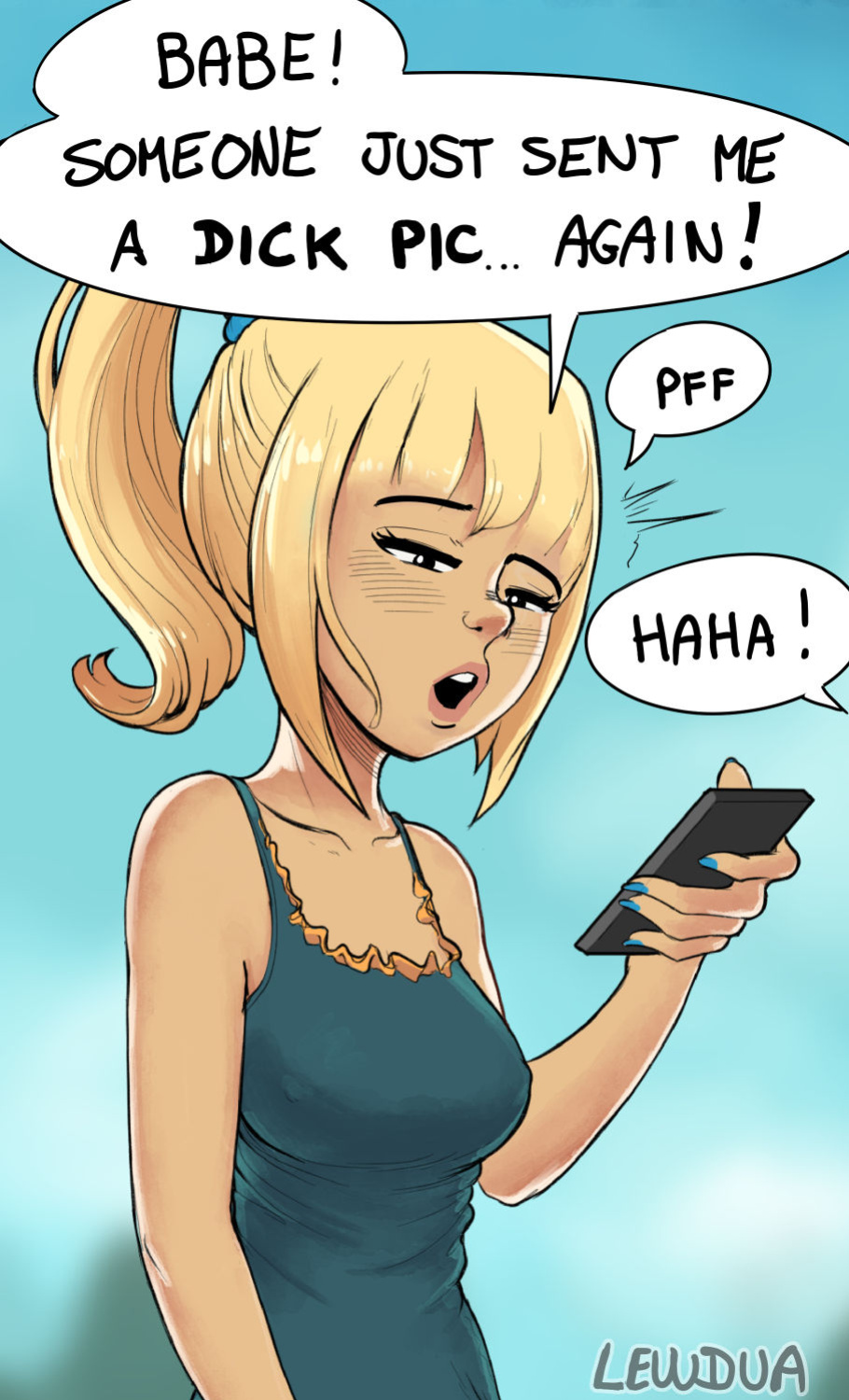 [Lewdua] “Dick pic”