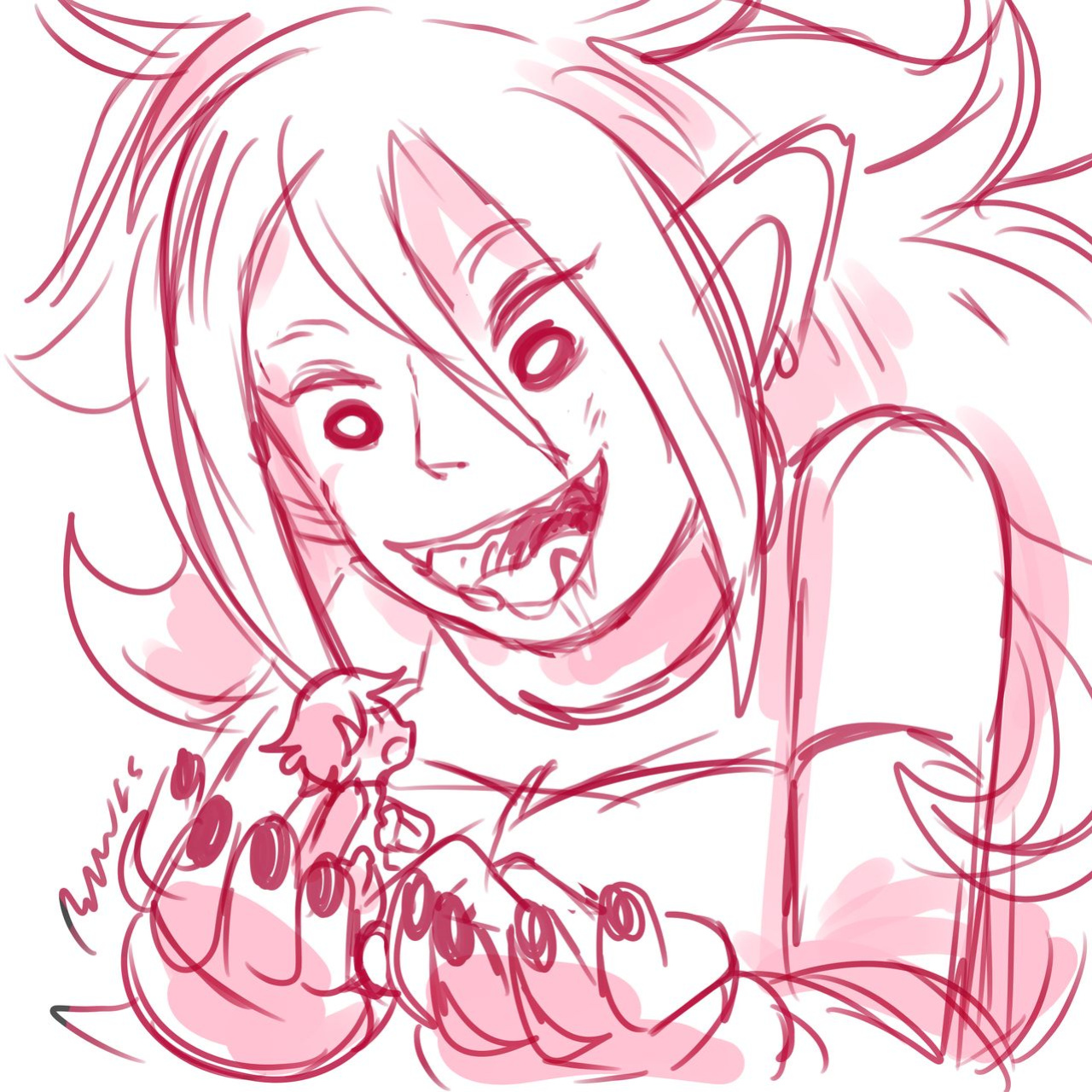 [rururururus]Android 21 vore sketch