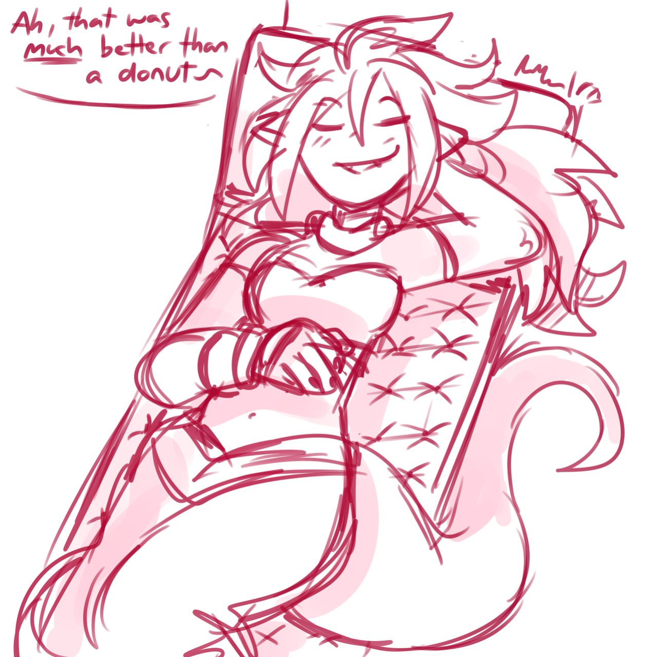 [rururururus]Android 21 vore sketch