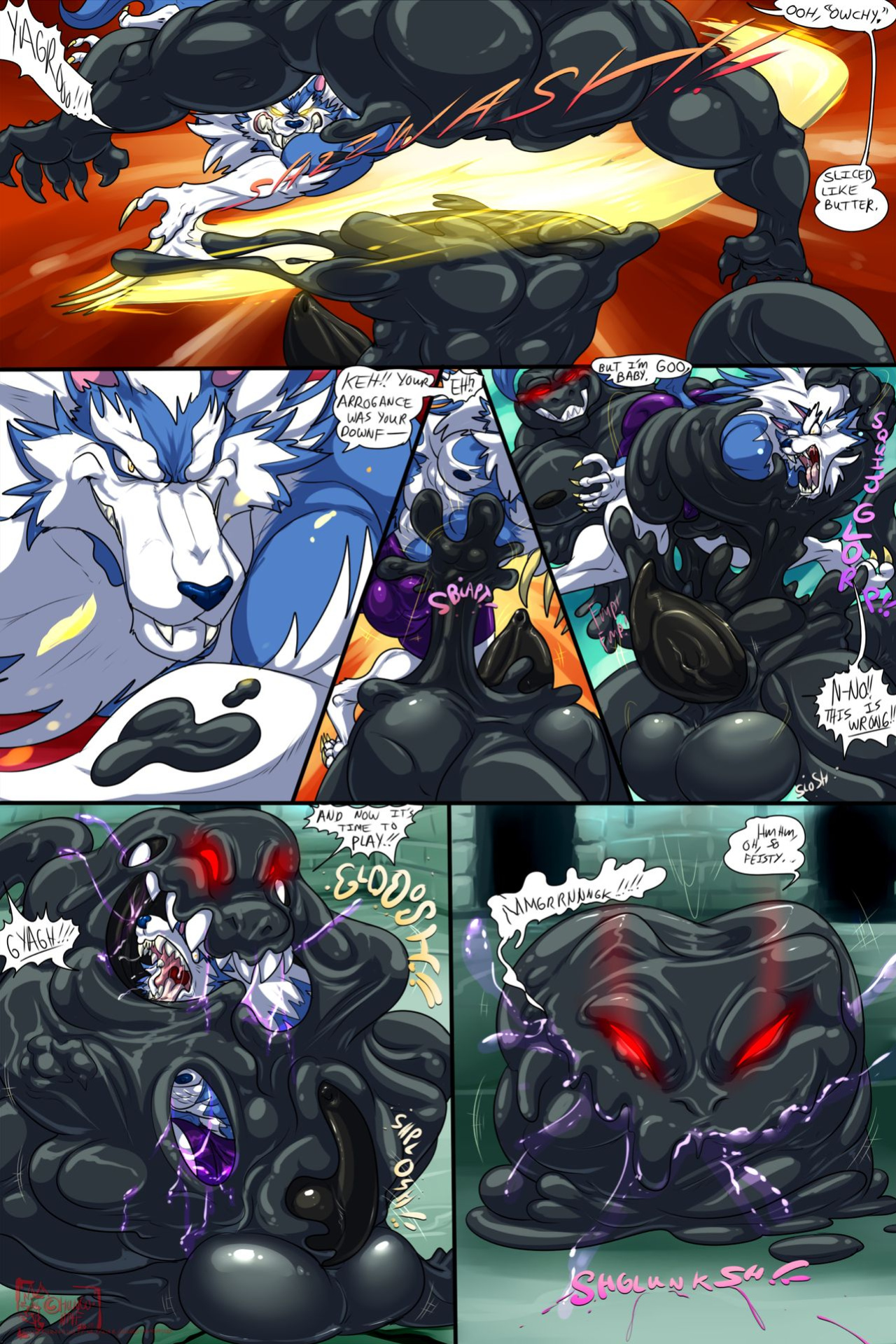 [HungoTheNomster] Into the Tarpot (Darkstalkers)