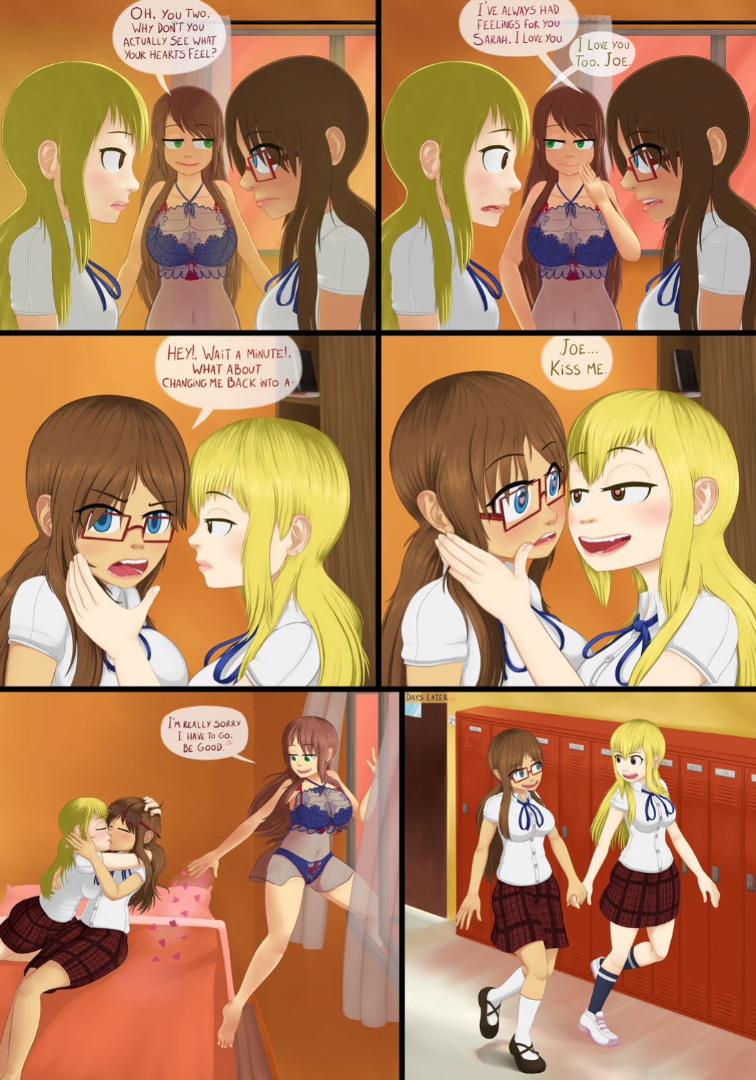 [MentalCrash] Nerd versus Yuri Love Goddess - True Love